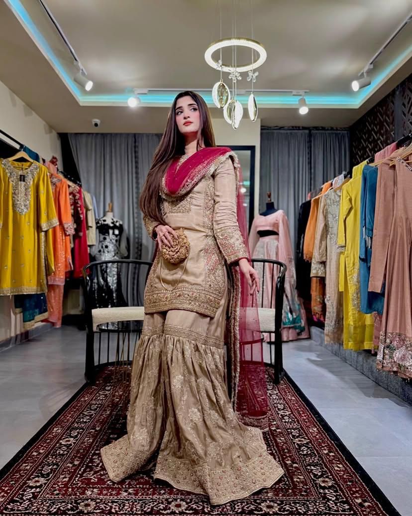Pakistani Sharara Suit set for EID Indian wedding salwar kameez