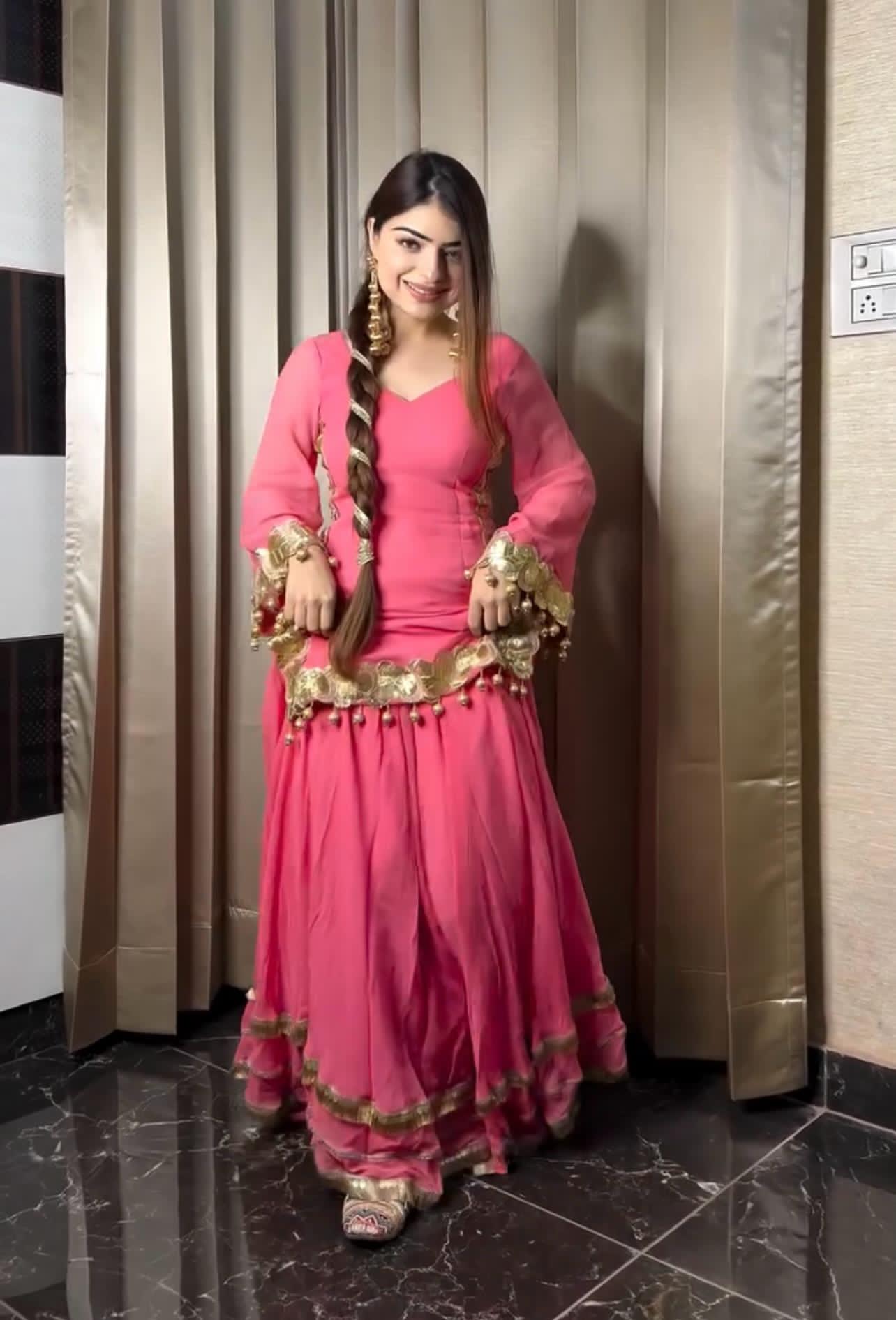 Punjabi suit Readymade Indian wedding Festival Salwar kameez dress