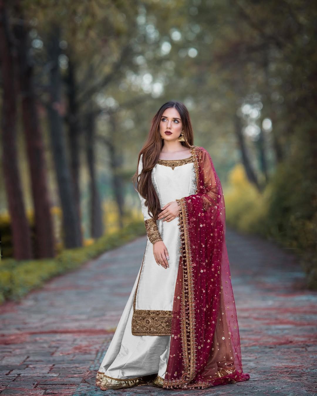 Pakistani Eid salwar Kameez Readymade Indian wedding dress