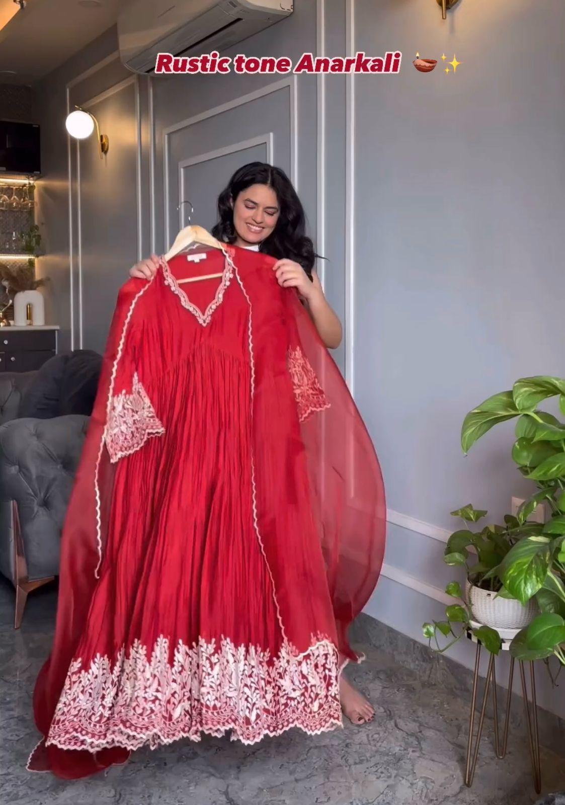 Anarkali Full Flair Readymade Wedding Designer Party Wear Salwar Kameez suit
