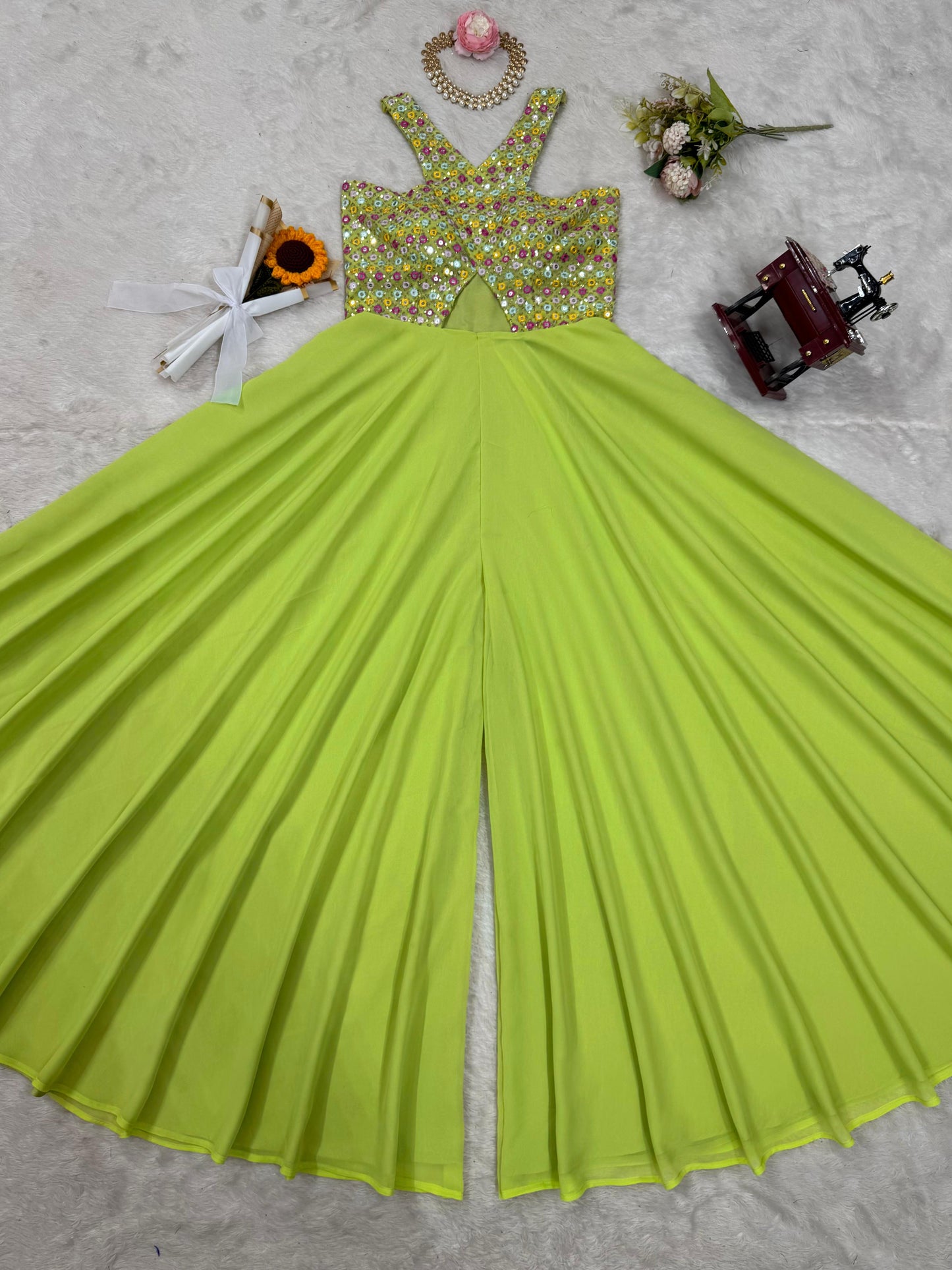 Indian Wedding Festival partywear jumpsuit Readymade