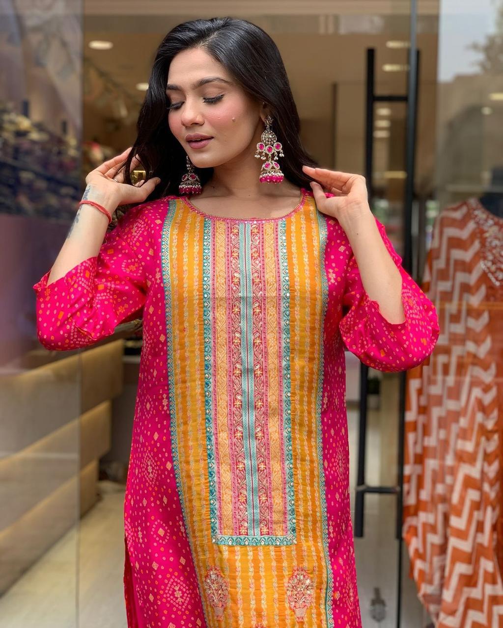 Indian Festival wedding partywear salwar kameez dress