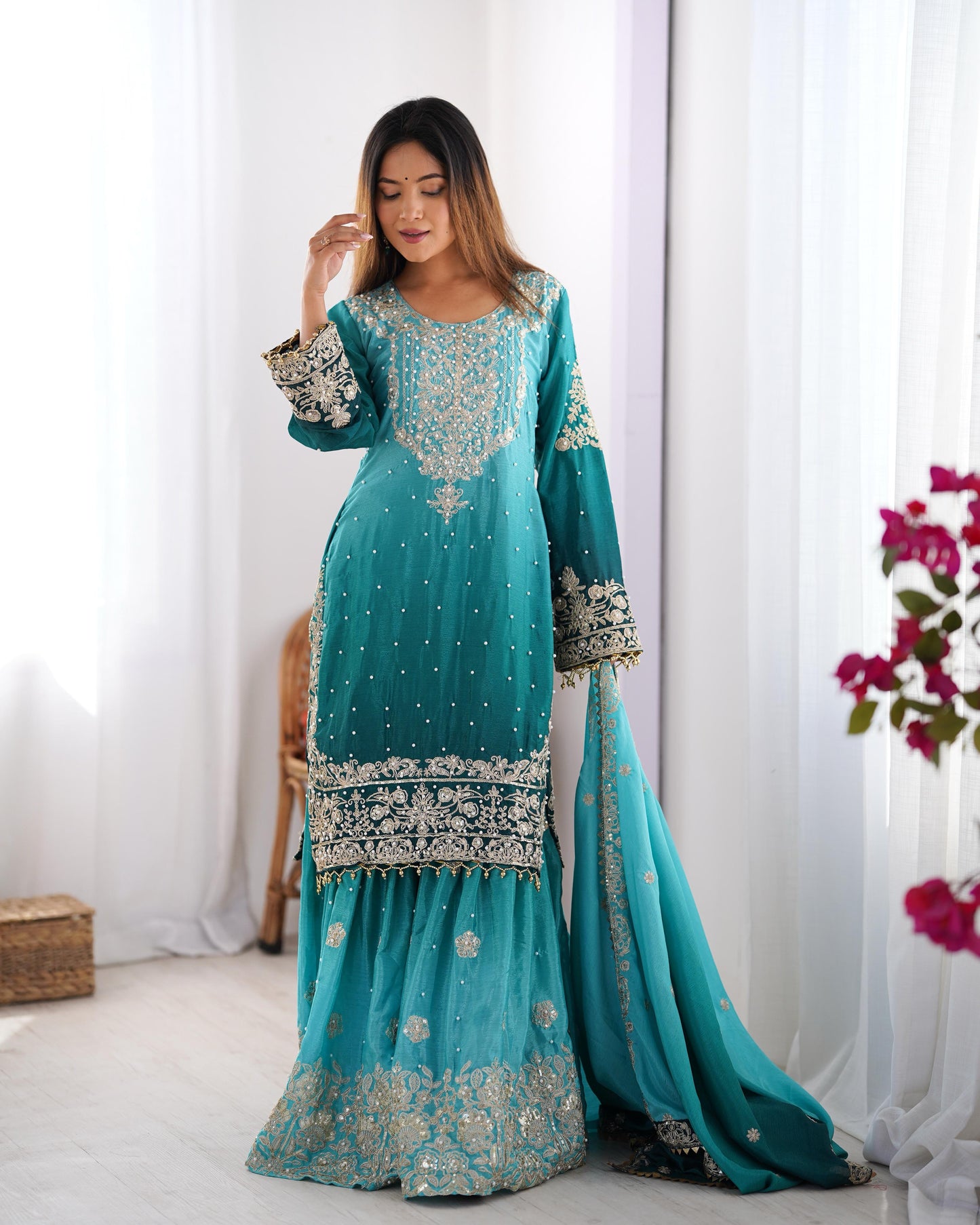 Pakistani eid salwar kameez readymade Indian wedding Festival partywear dress