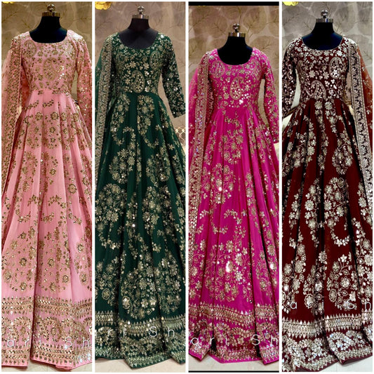 Premium Readymade Festival wedding partywear salwar kameez suit set stitched