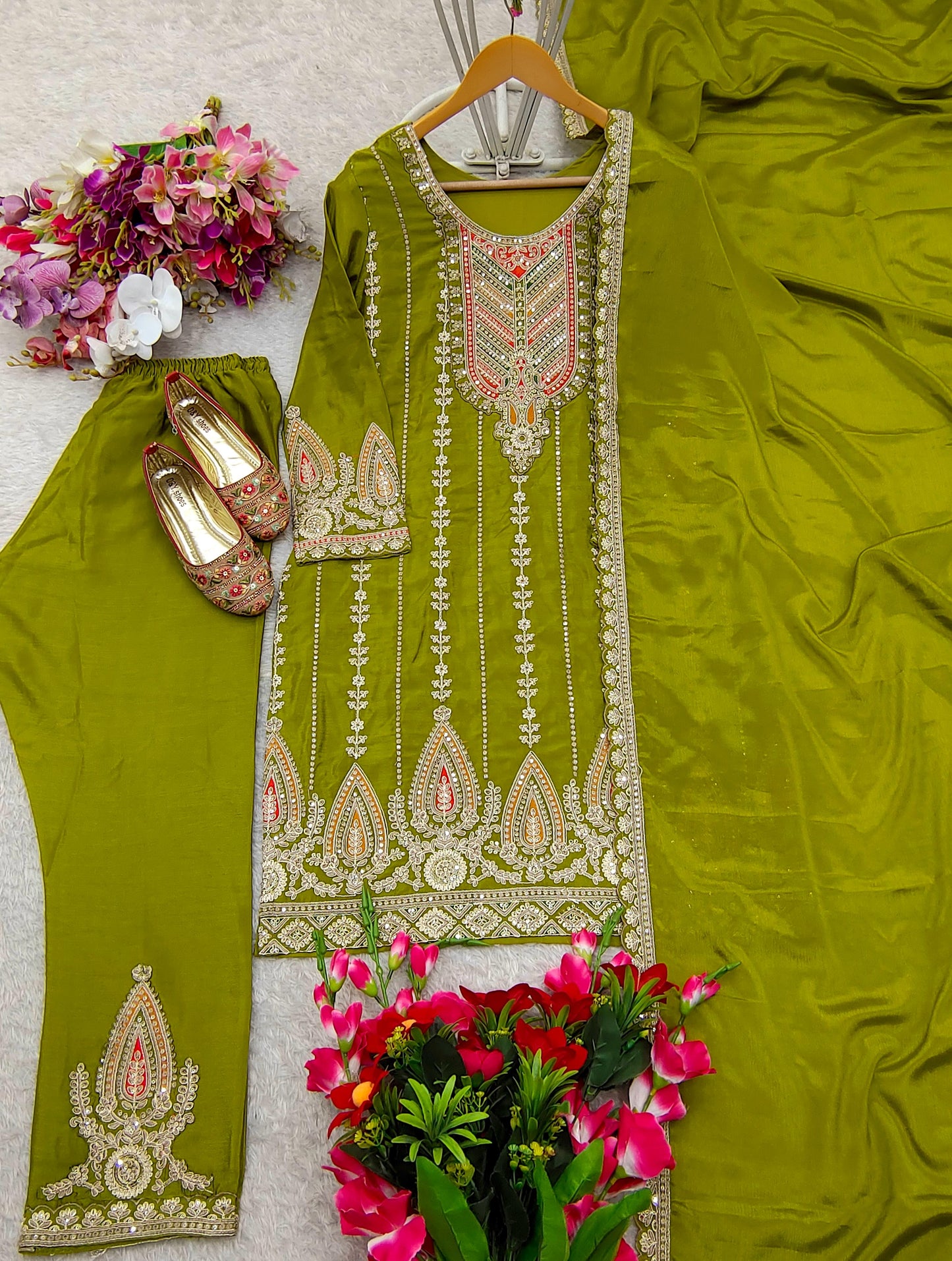 Readymade Indian wedding Festival partywear salwar kameez Designer dress