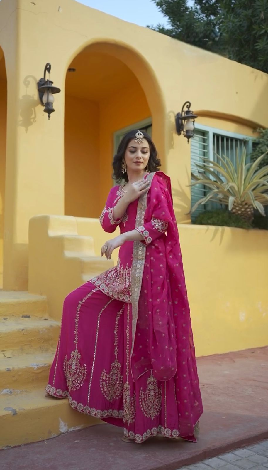 Readymade Indian wedding Festival partywear salwar kameez dress stitched
