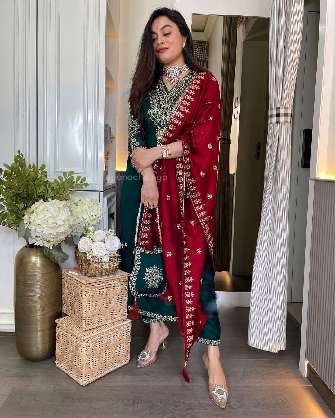 Readymade Indian wedding Festival partywear salwar kameez dress