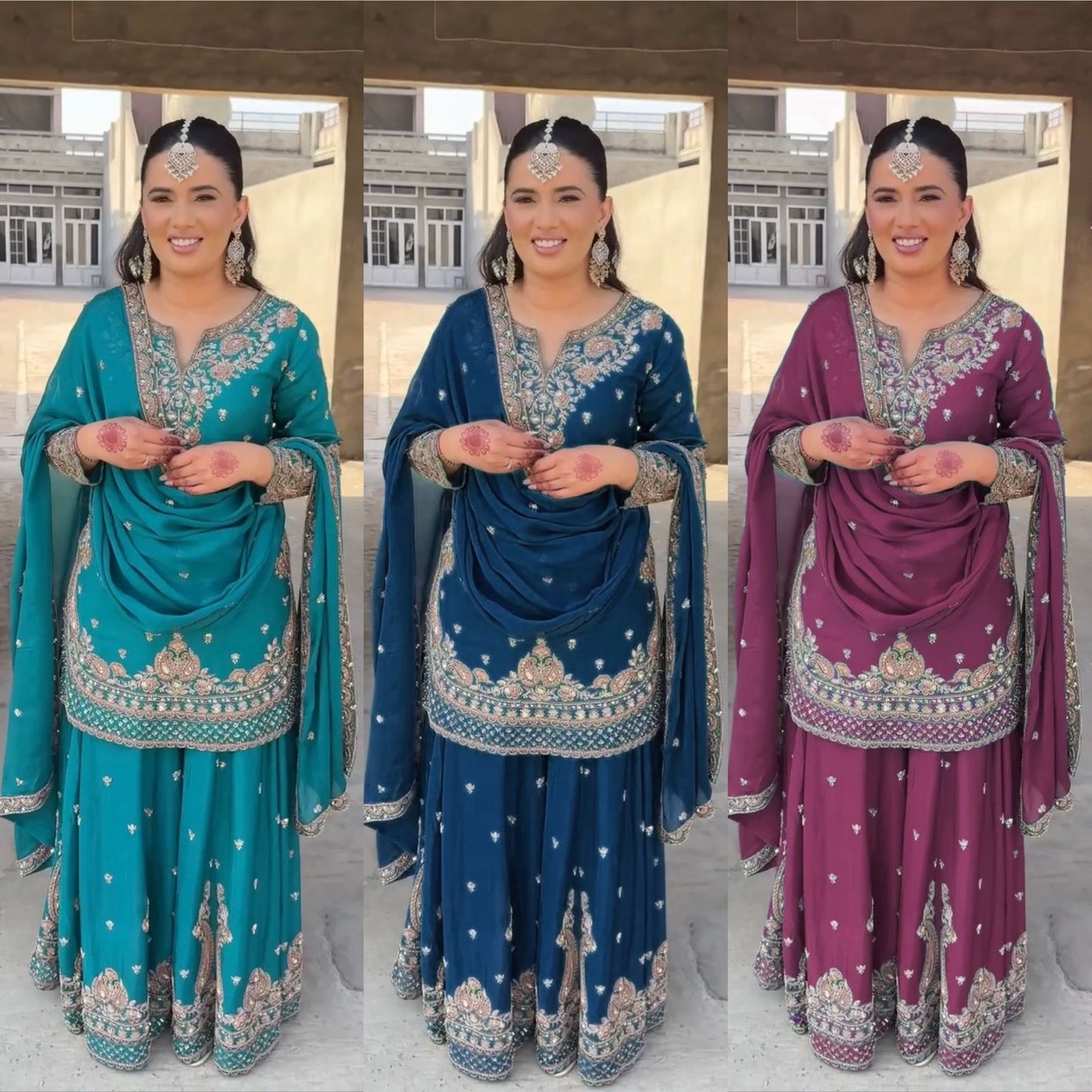 Premium Indian Festival partywear wedding salwar kameez suit set dress