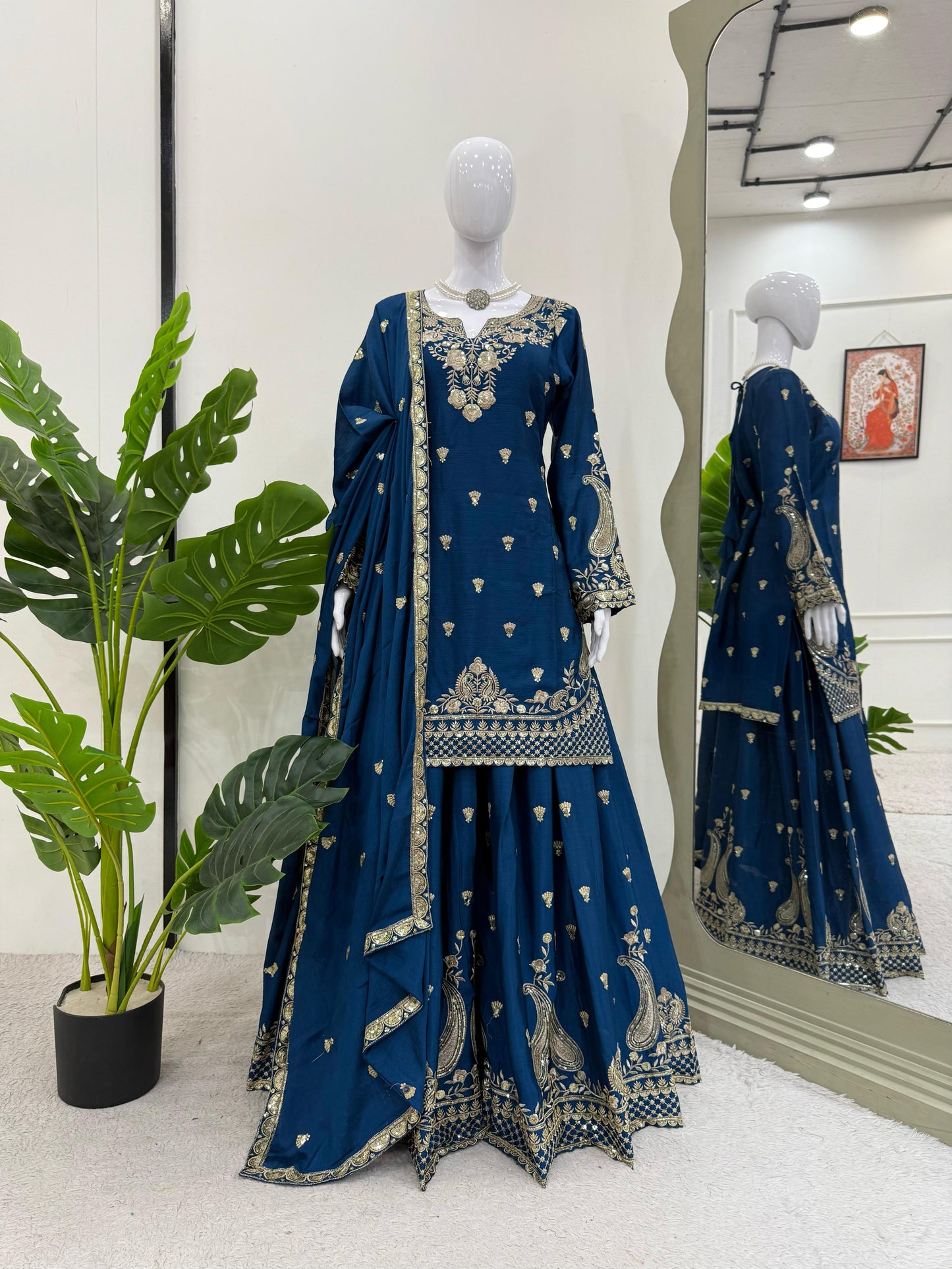 Premium Indian Festival partywear wedding salwar kameez suit set dress