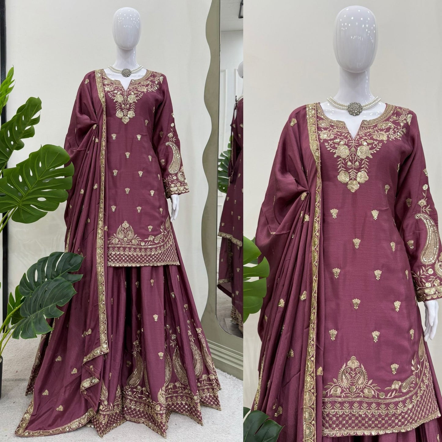 Premium Indian Festival partywear wedding salwar kameez suit set dress