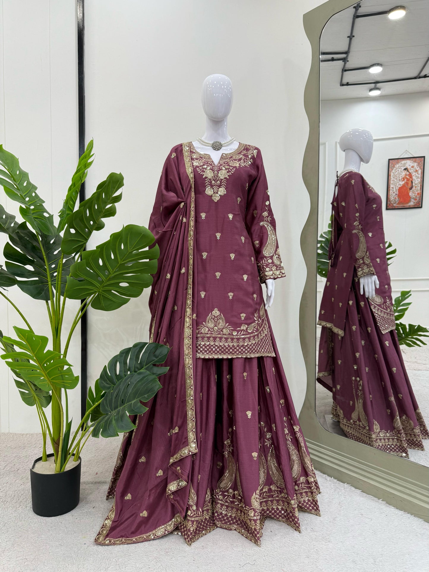 Premium Indian Festival partywear wedding salwar kameez suit set dress