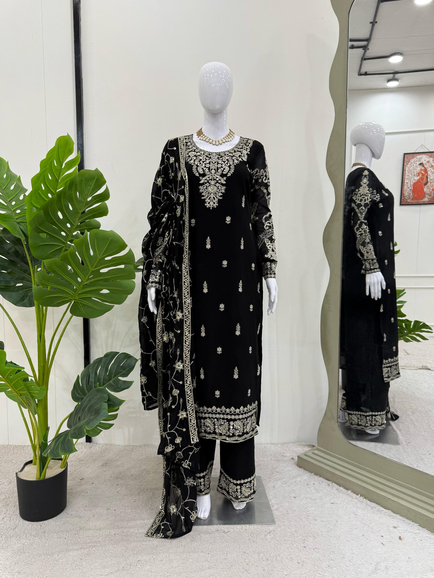 Readymade Pakistani salwar kameez set Indian wedding Festival partywear dress