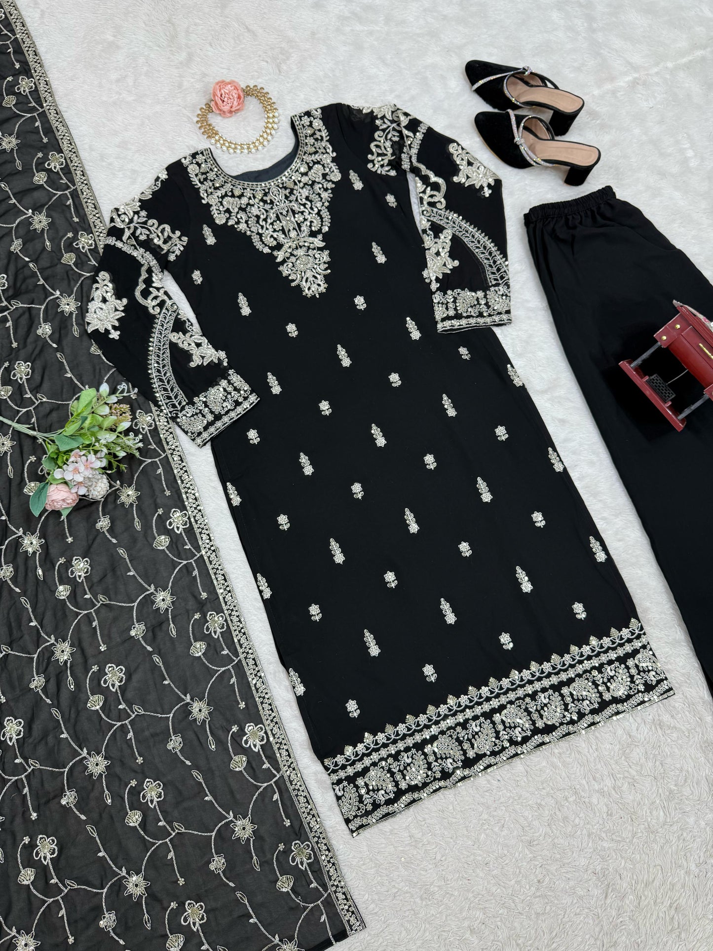 Readymade Pakistani salwar kameez set Indian wedding Festival partywear dress