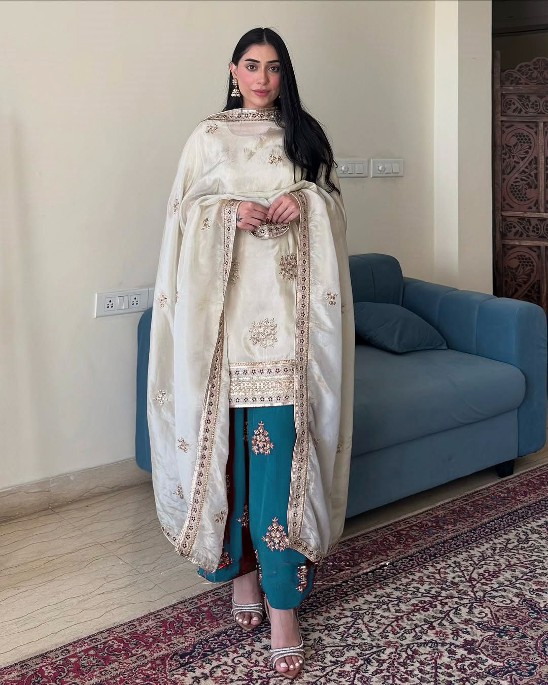 Indian Wedding Festival partywear salwar kameez readymade dress