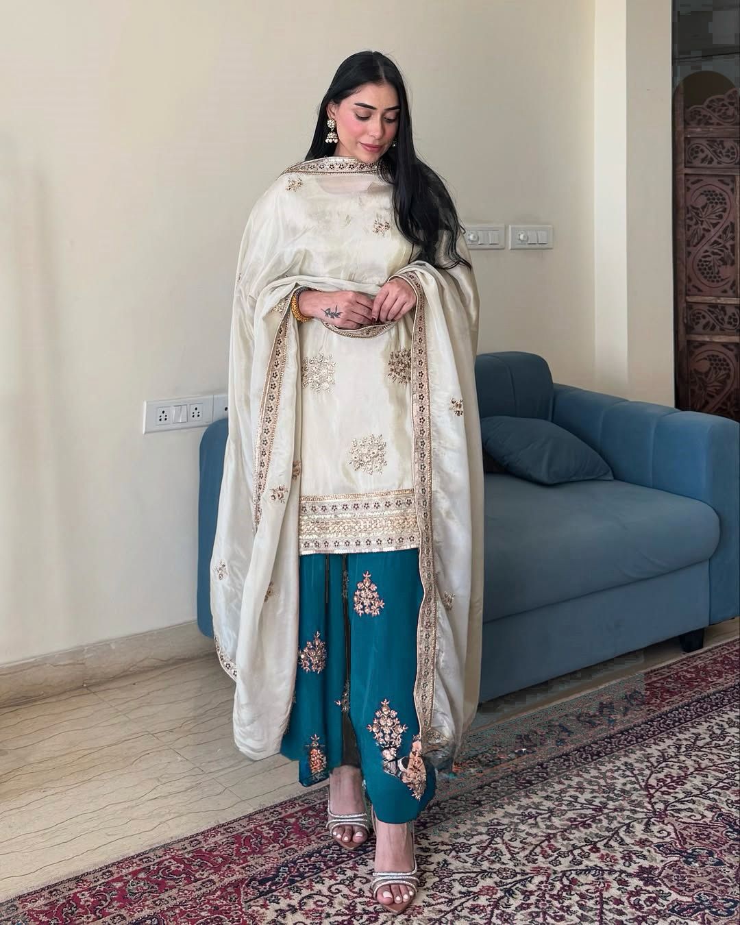 Indian Wedding Festival partywear salwar kameez readymade dress