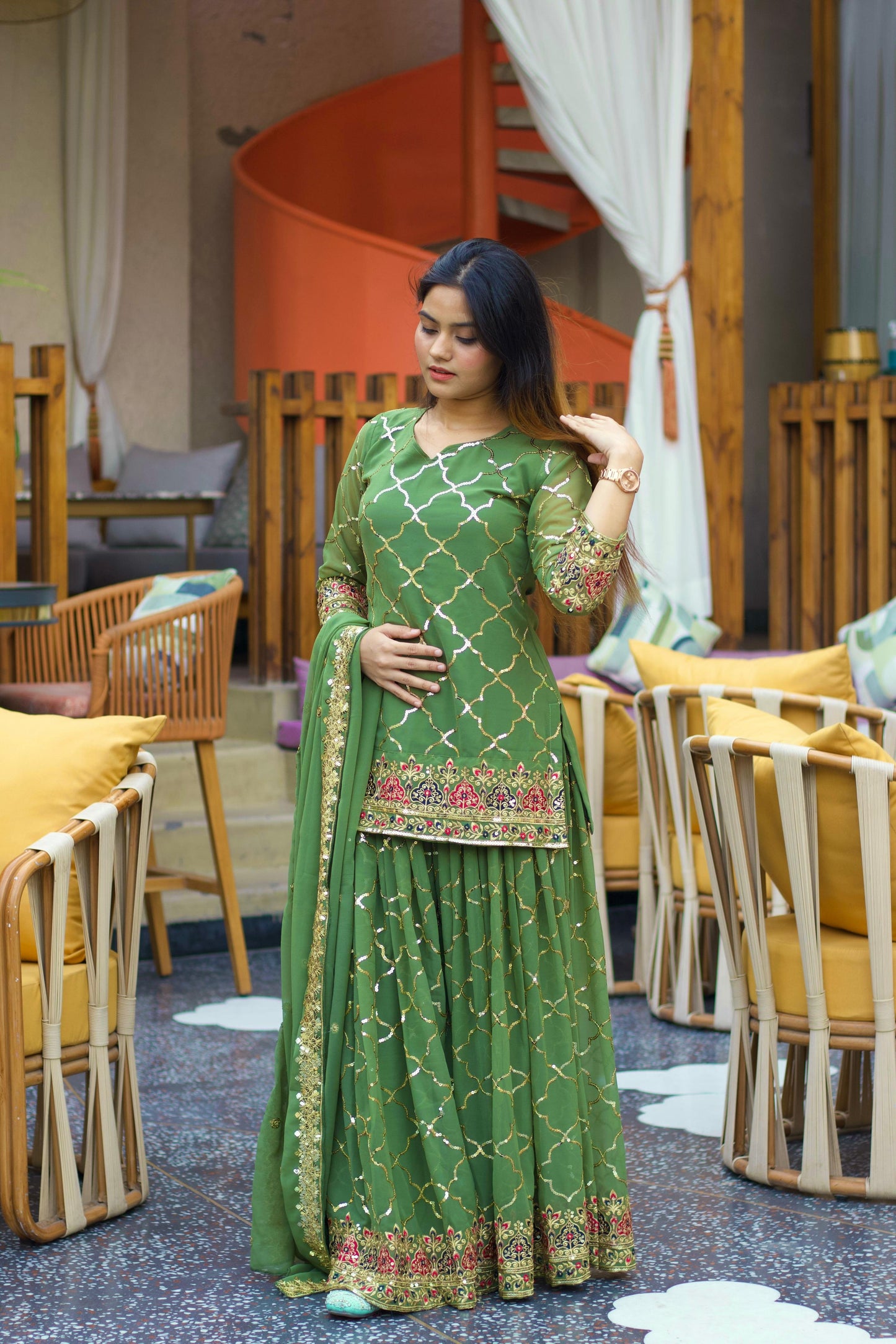 Readymade Indian salwar kameez dress