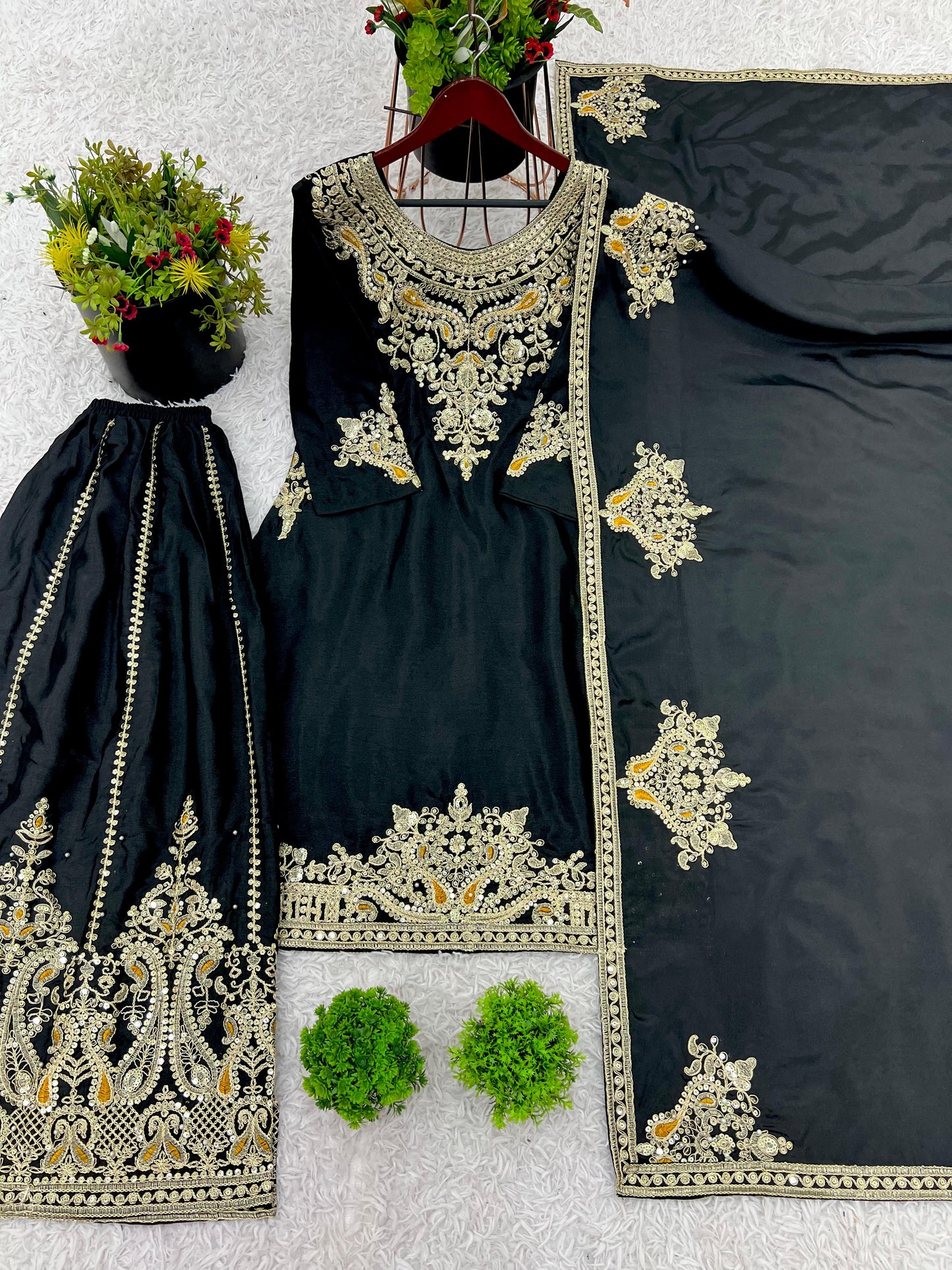 Readymade Palazzo Suit Set Salwar Kameez