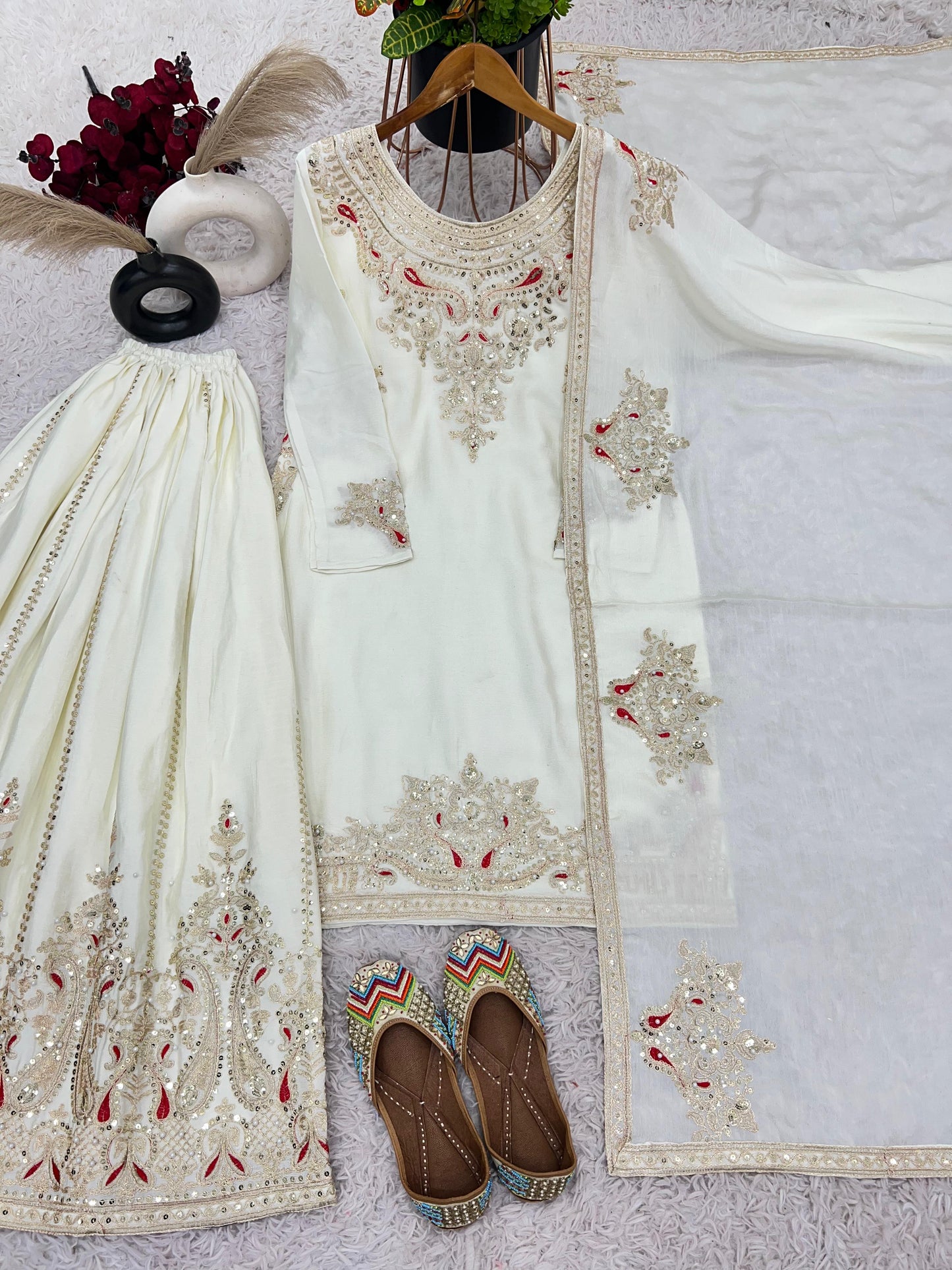 Readymade Palazzo Suit Set Salwar Kameez