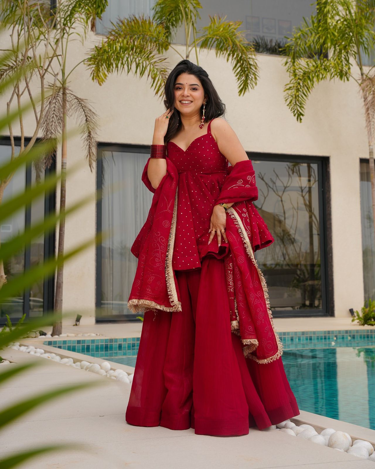 Anarkali Full Flair Readymade Salwar Kameez