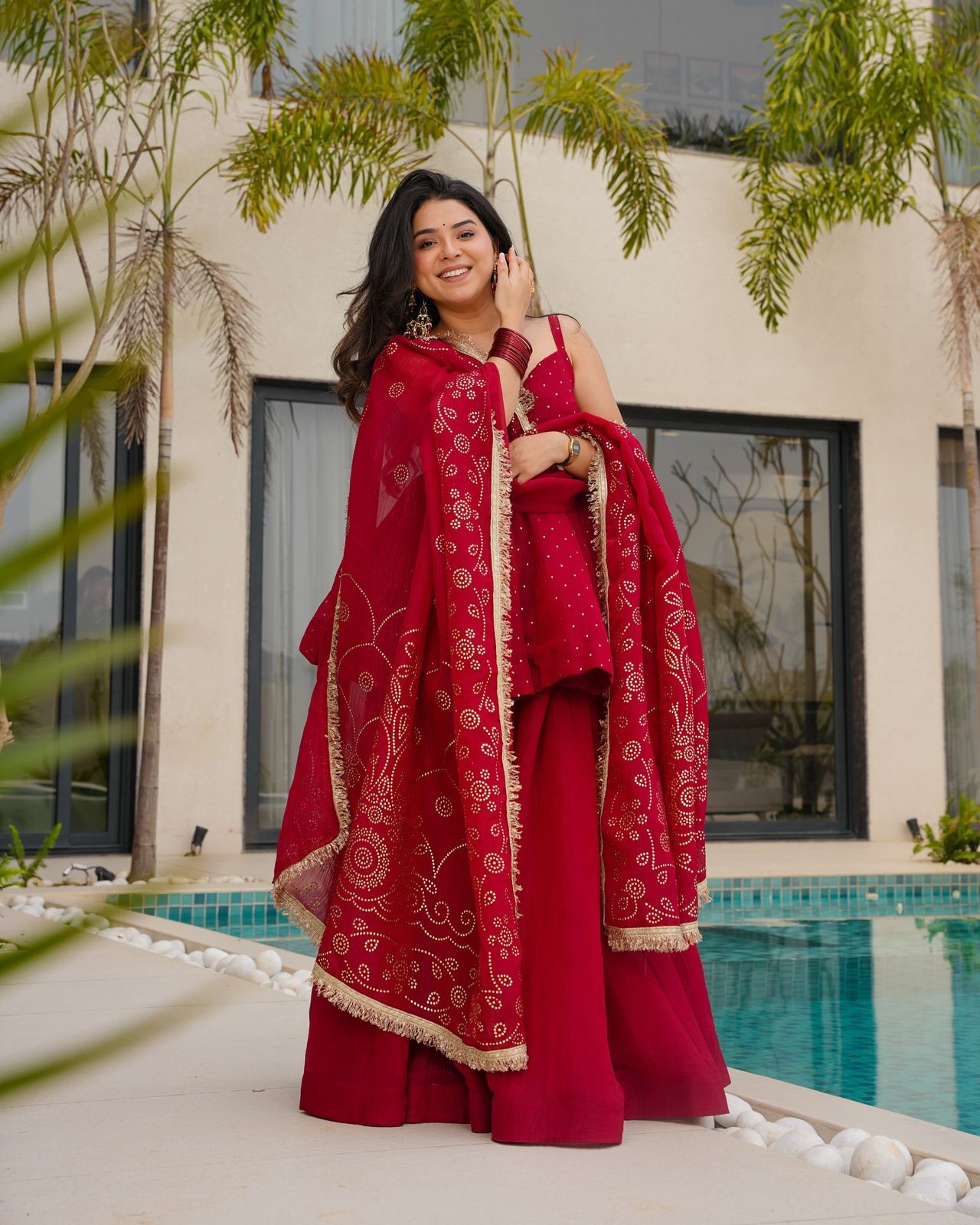 Anarkali Full Flair Readymade Salwar Kameez