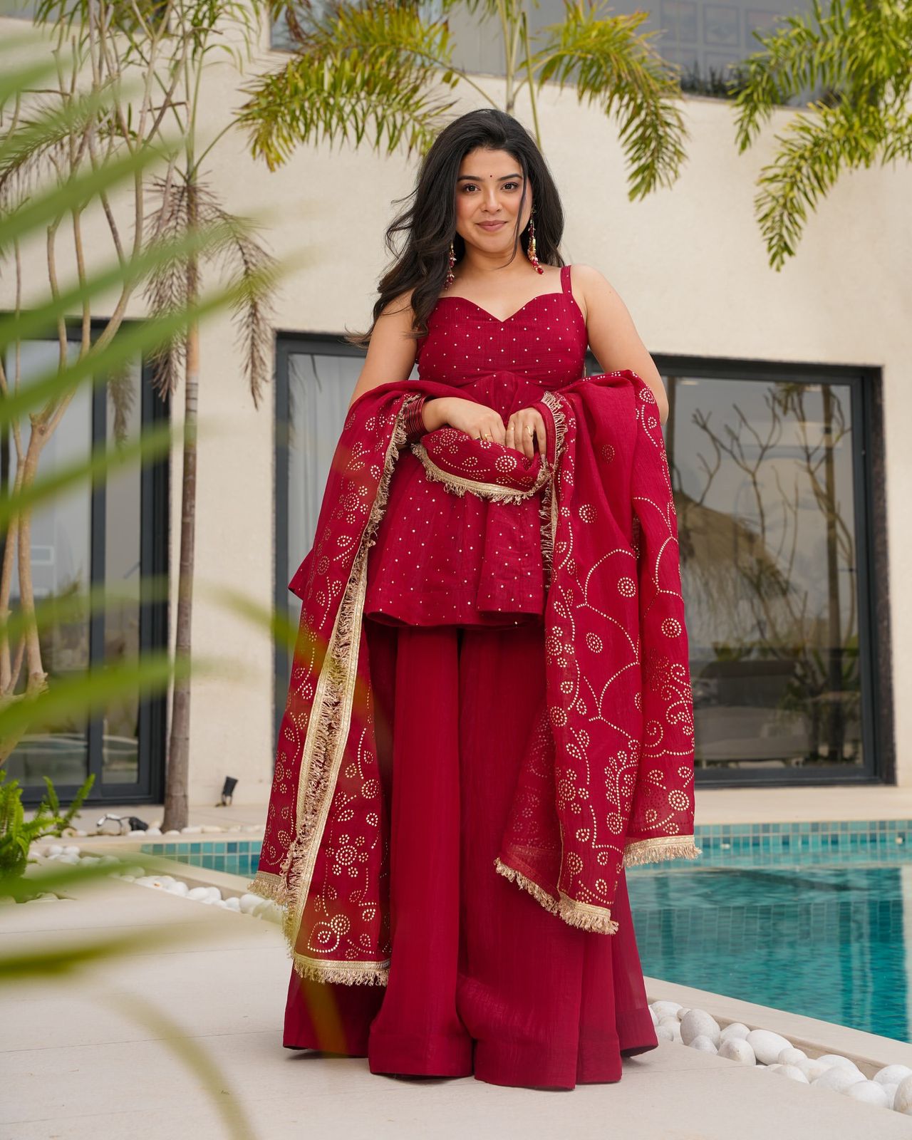 Anarkali Full Flair Readymade Salwar Kameez
