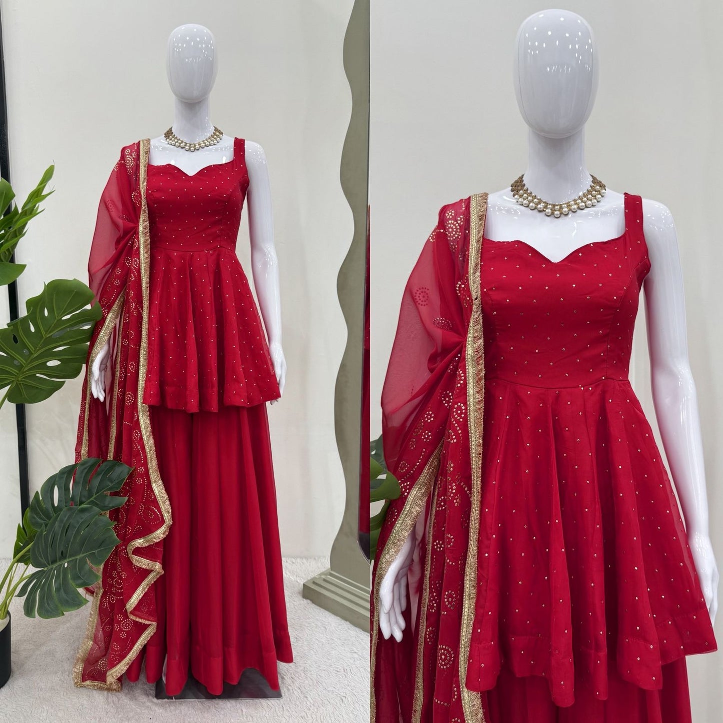 Anarkali Full Flair Readymade Salwar Kameez