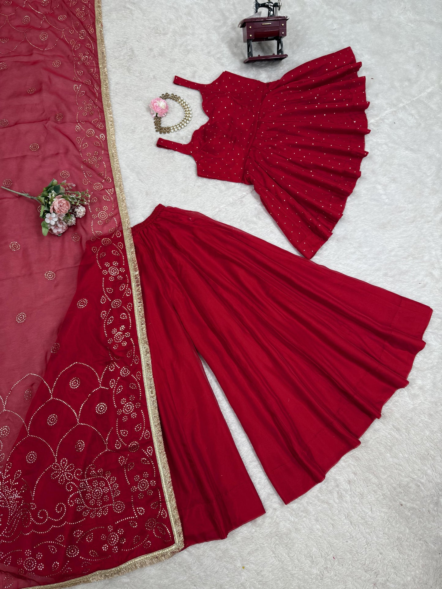 Anarkali Full Flair Readymade Salwar Kameez