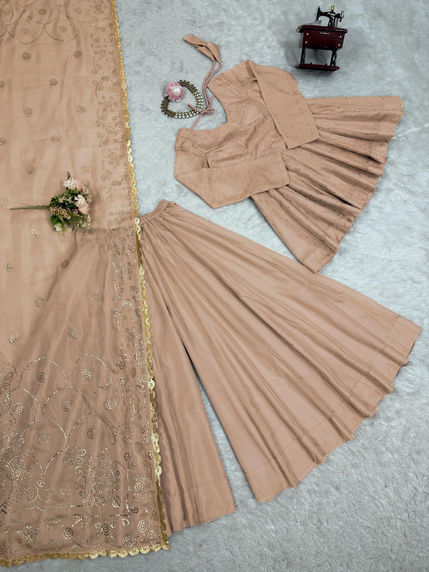 Anarkali Full Flair Readymade Salwar Kameez
