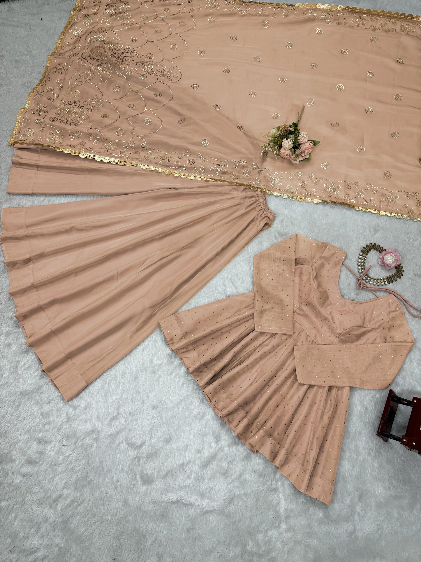 Anarkali Full Flair Readymade Salwar Kameez