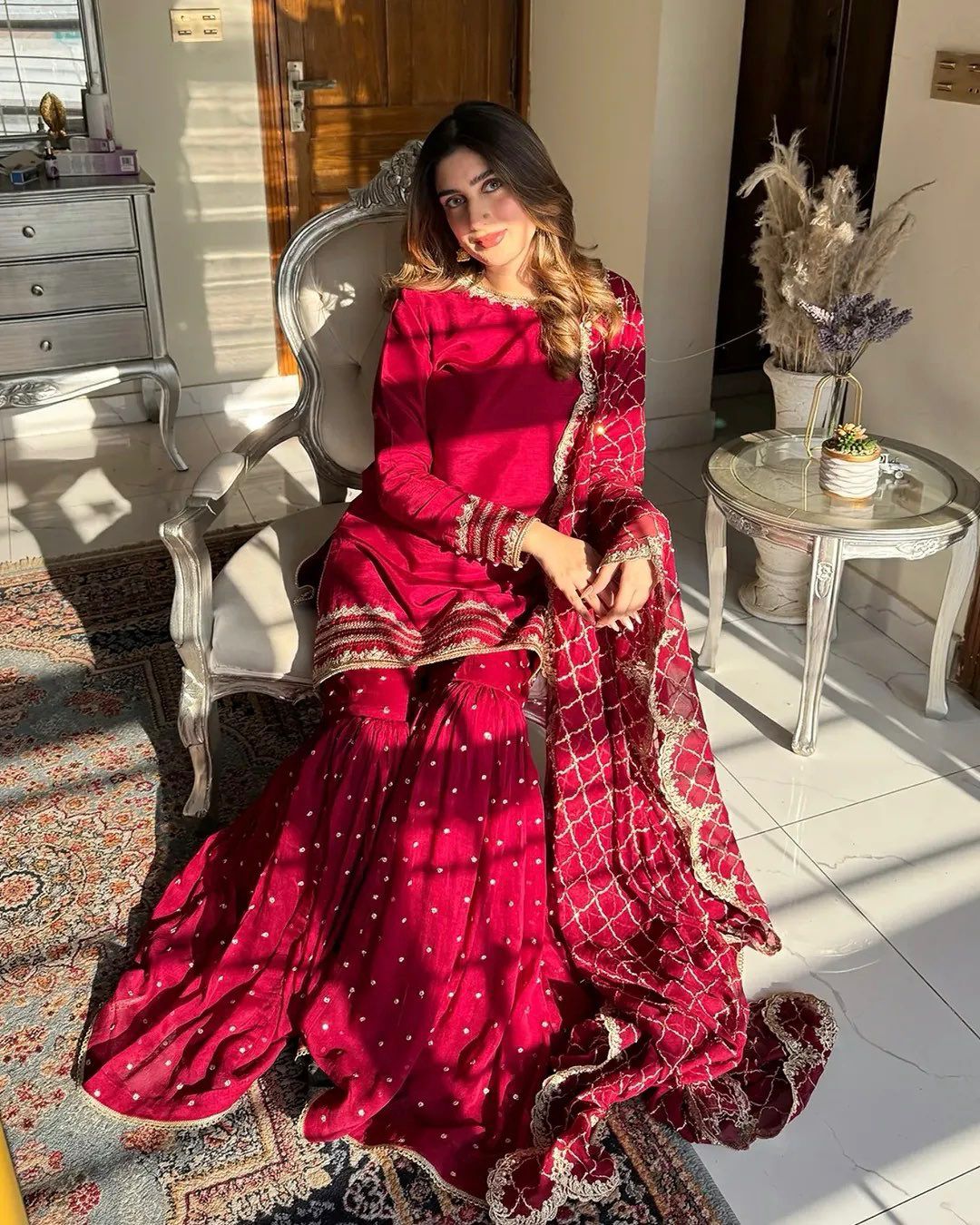 Pakistani salwar kameez suit dress Sharara