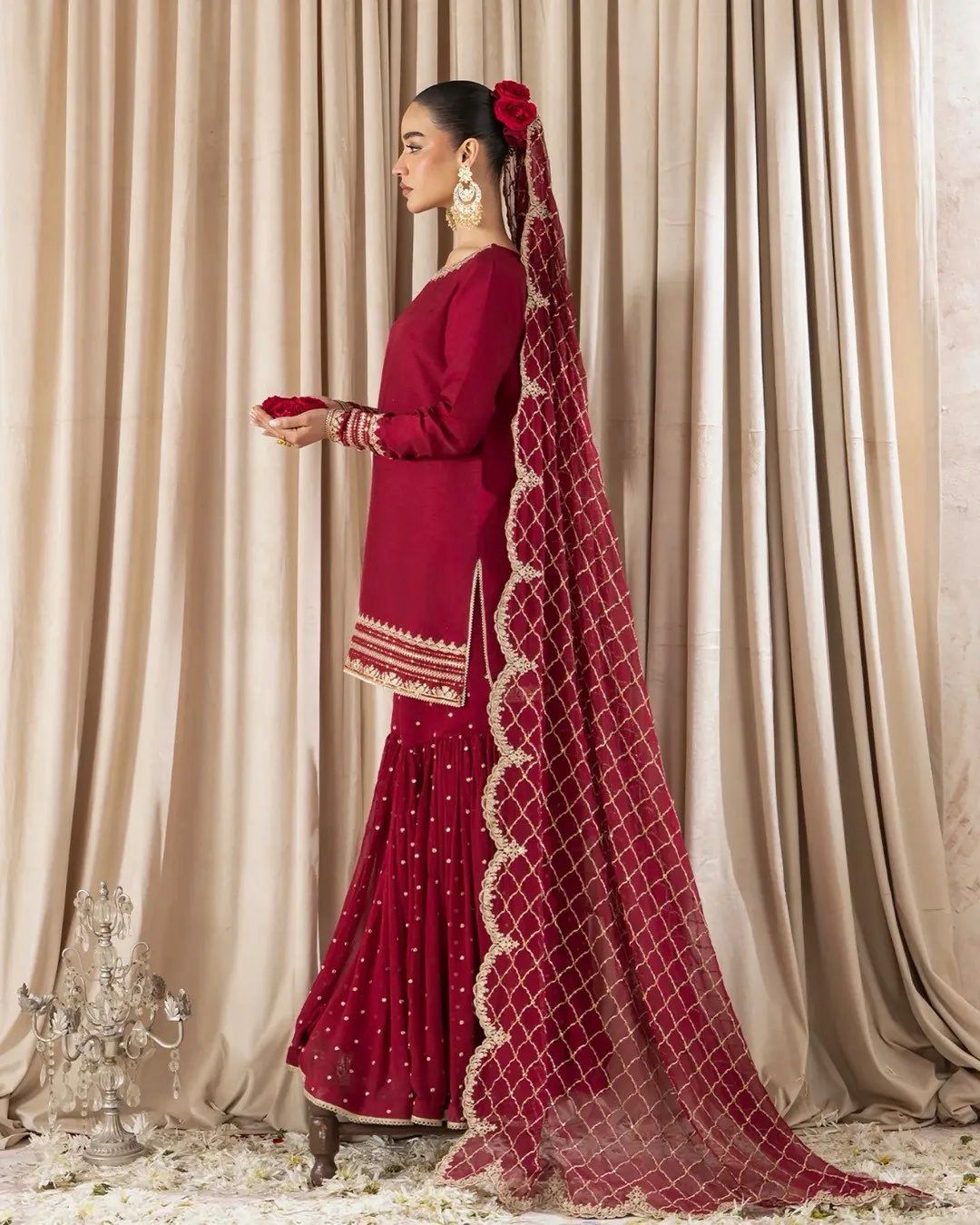 Pakistani salwar kameez suit dress Sharara