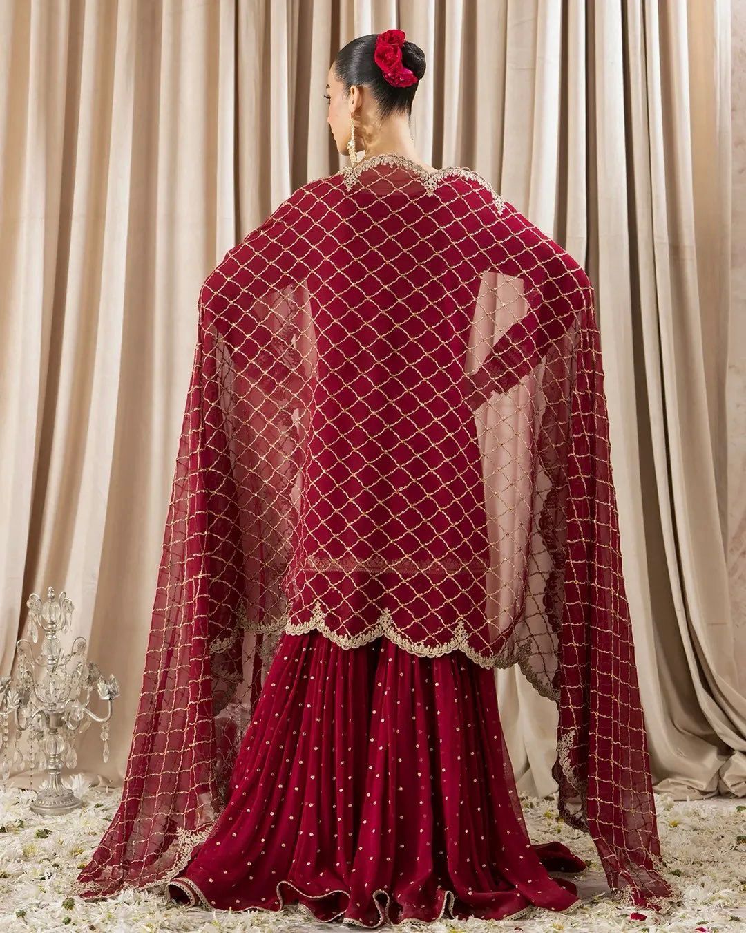 Pakistani salwar kameez suit dress Sharara