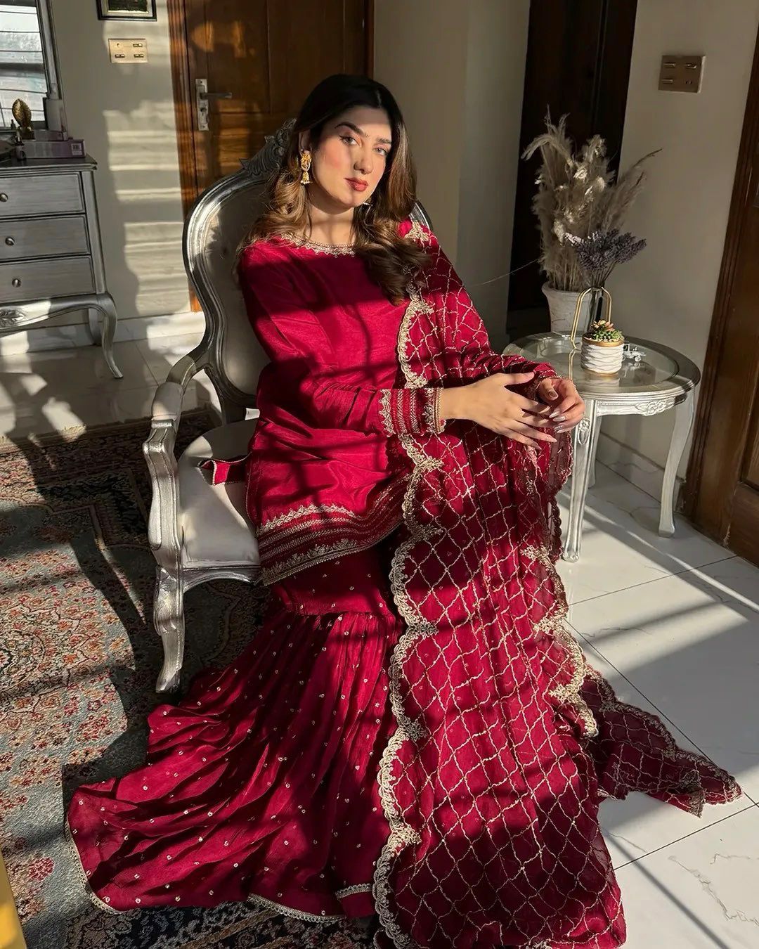Pakistani salwar kameez suit dress Sharara