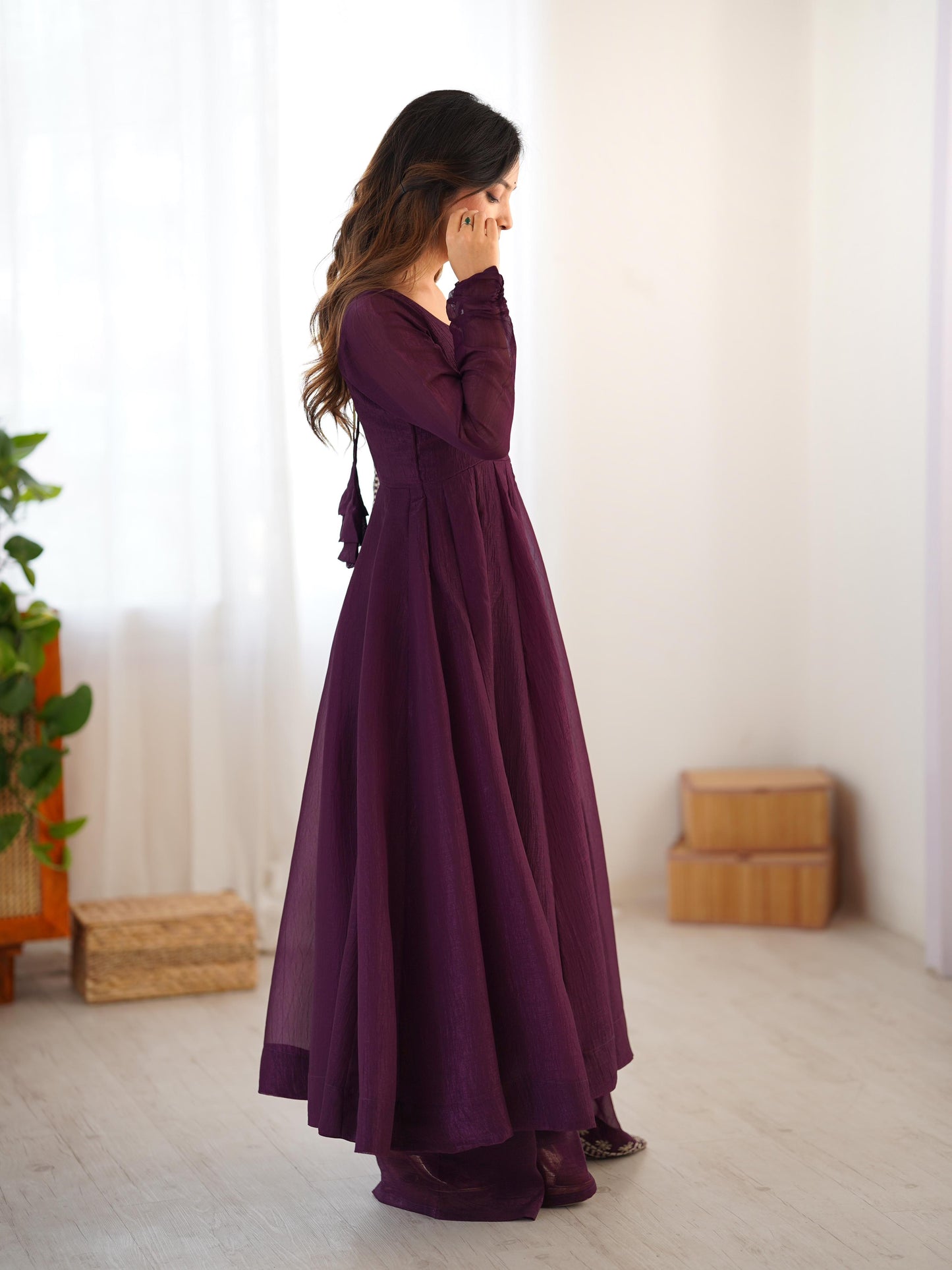 Anarkali Full Flair Readymade Salwar Kameez