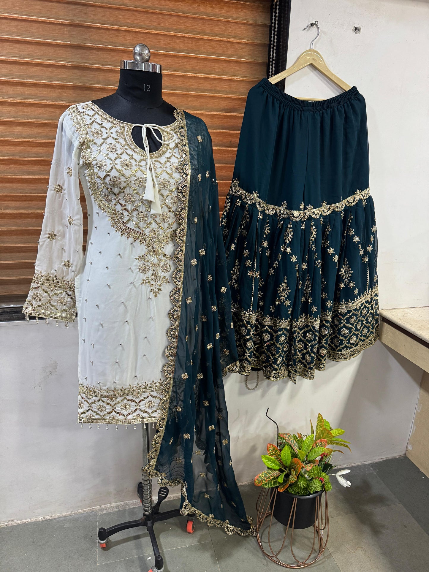 Readymade Sharara Suit salwar kameez dress