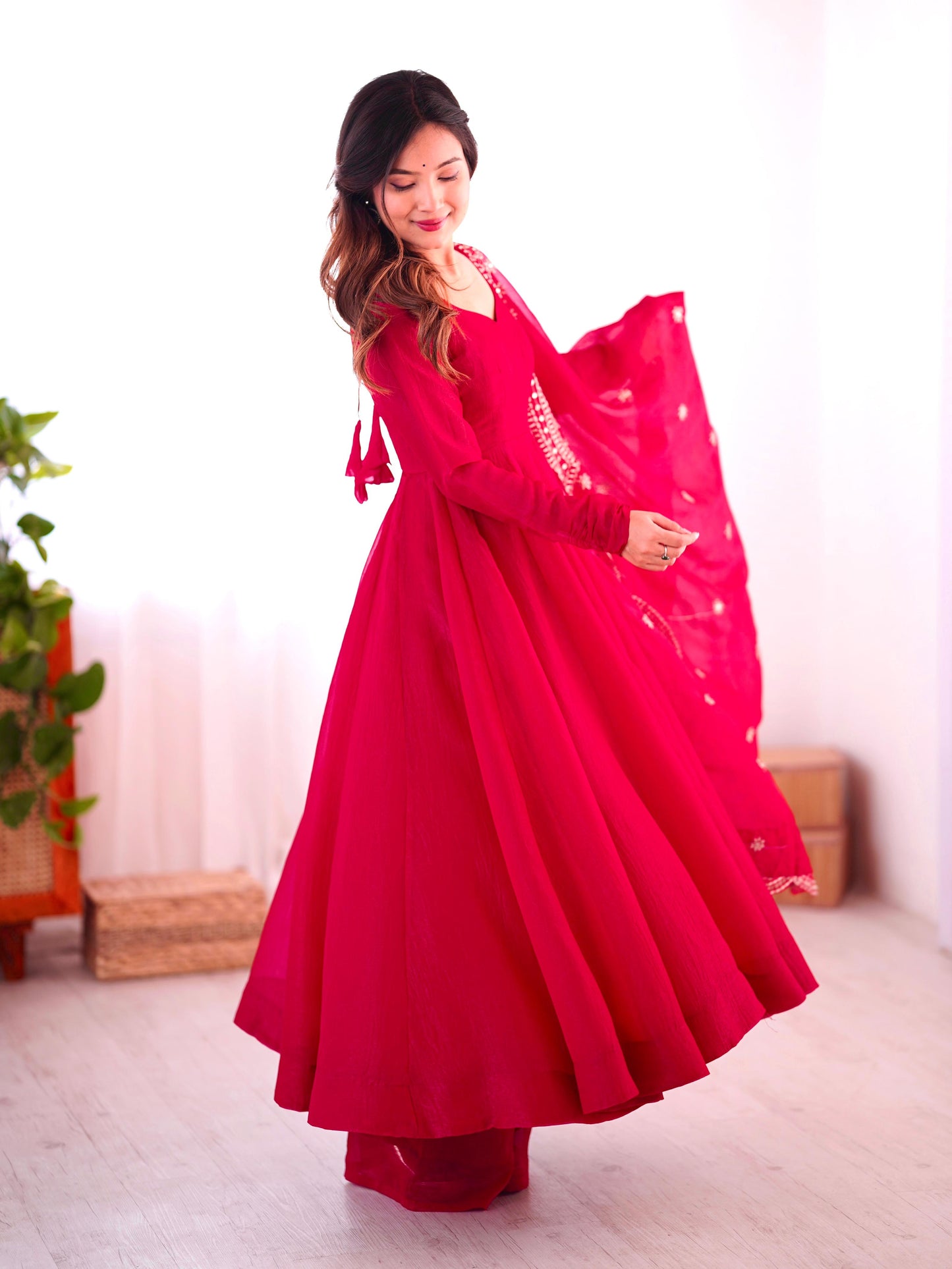 Anarkali Full Flair Readymade Salwar Kameez