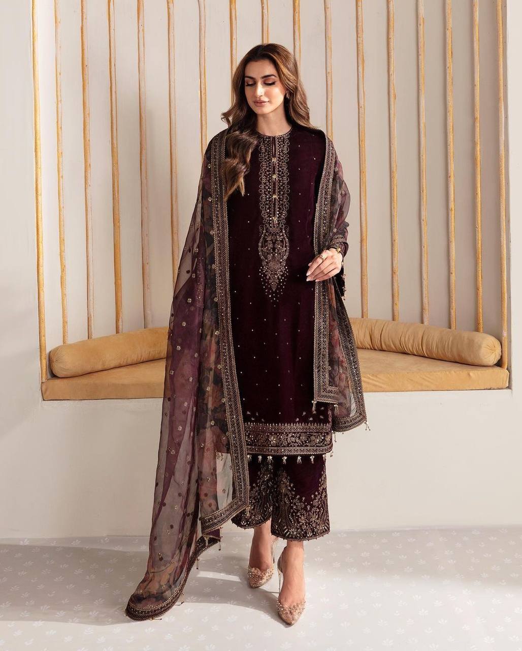 Pakistani salwar kameez readymade Indian wedding Festival partywear dress