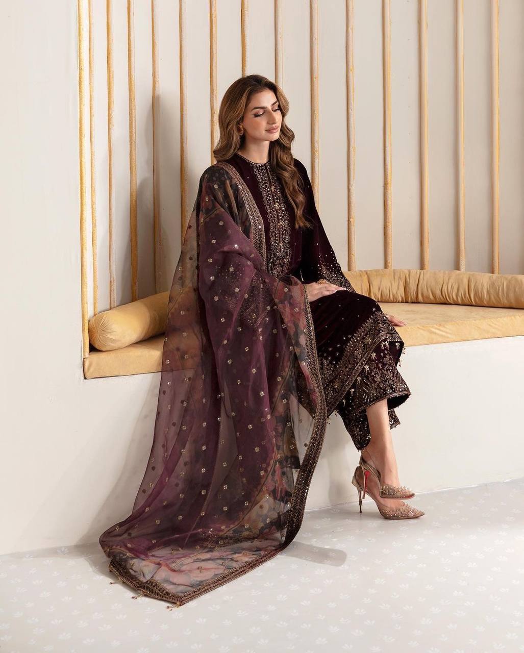 Pakistani salwar kameez readymade Indian wedding Festival partywear dress