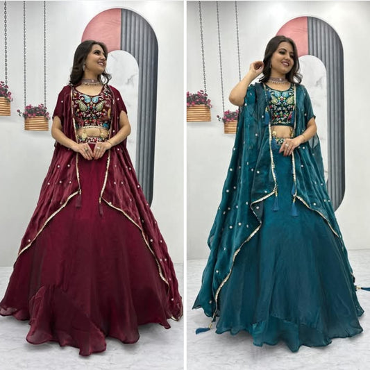 Premium Wedding Indian lehenga choli with Dupatta stitched Festival partywear dress