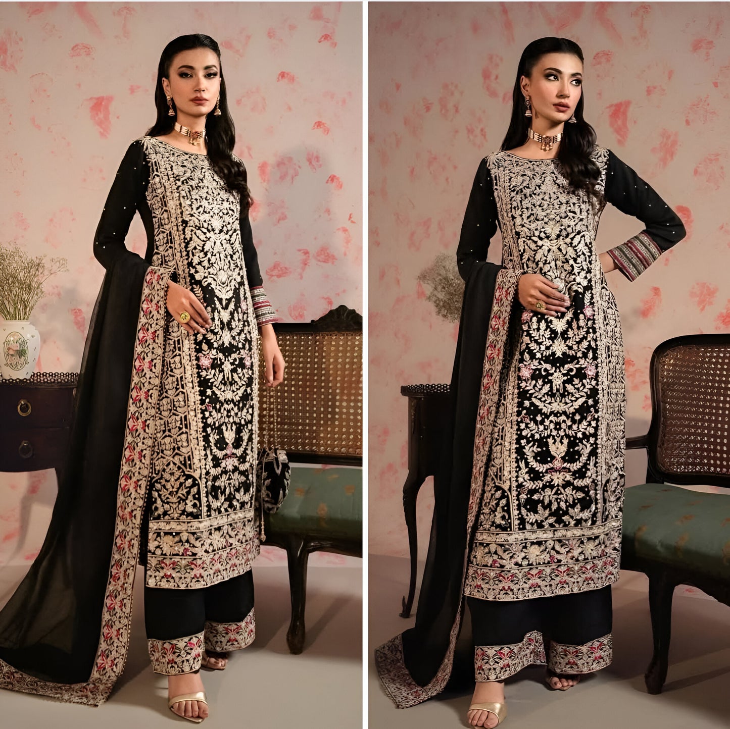 Pakistani Salwar Kameez suit set Readymade Indian Dress