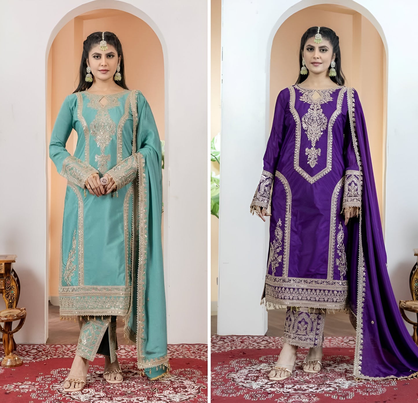 Festival wedding wear Readymade Indian salwar kameez suit dress