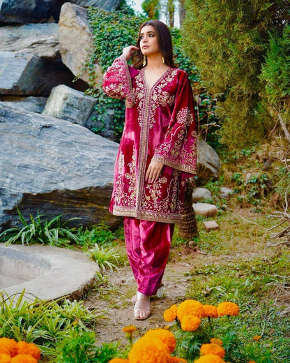 Ready To Wear Indian salwar kameez suit floral dress