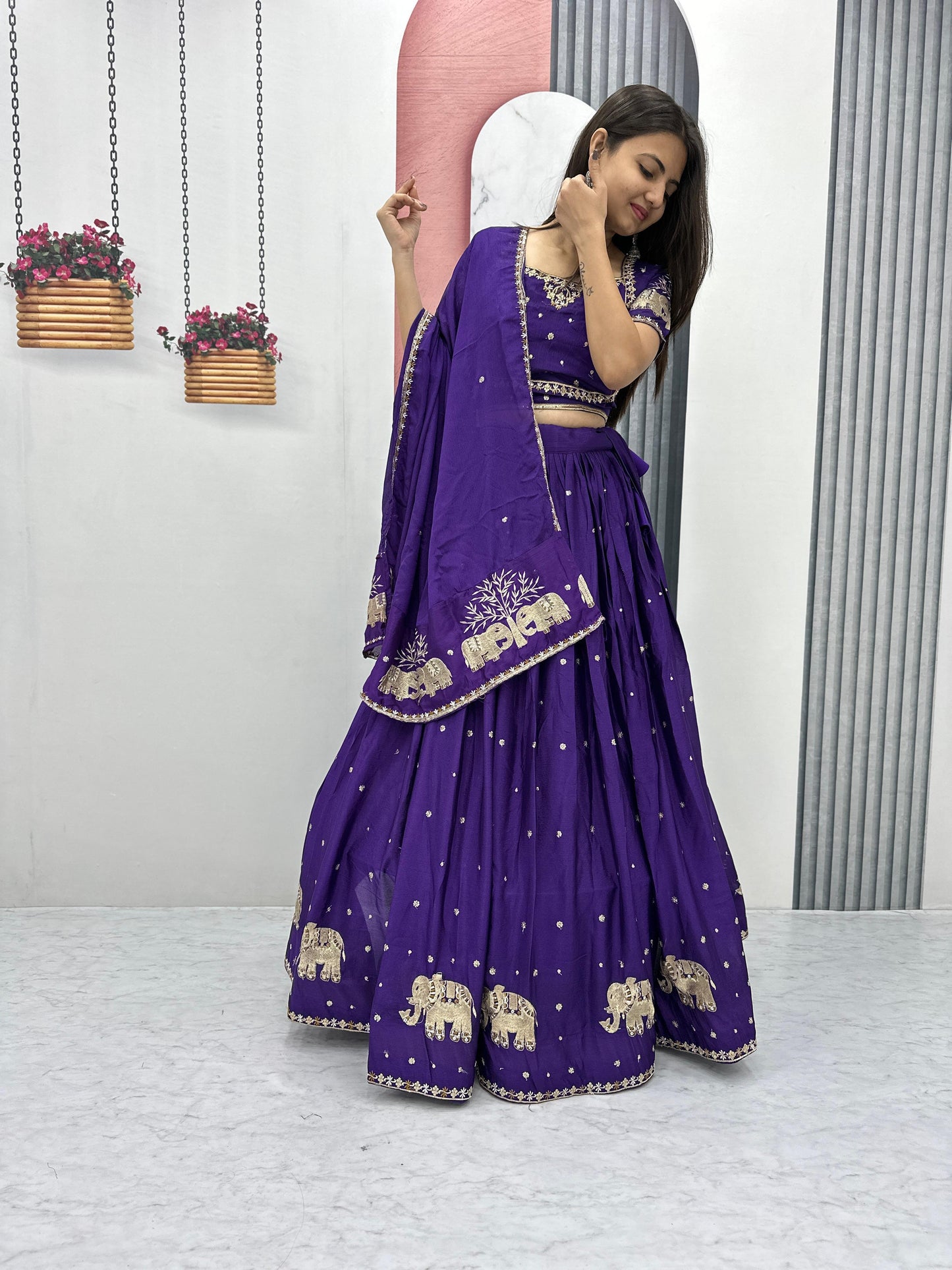 Wedding Wear lehenga choli Readymade Full stitched