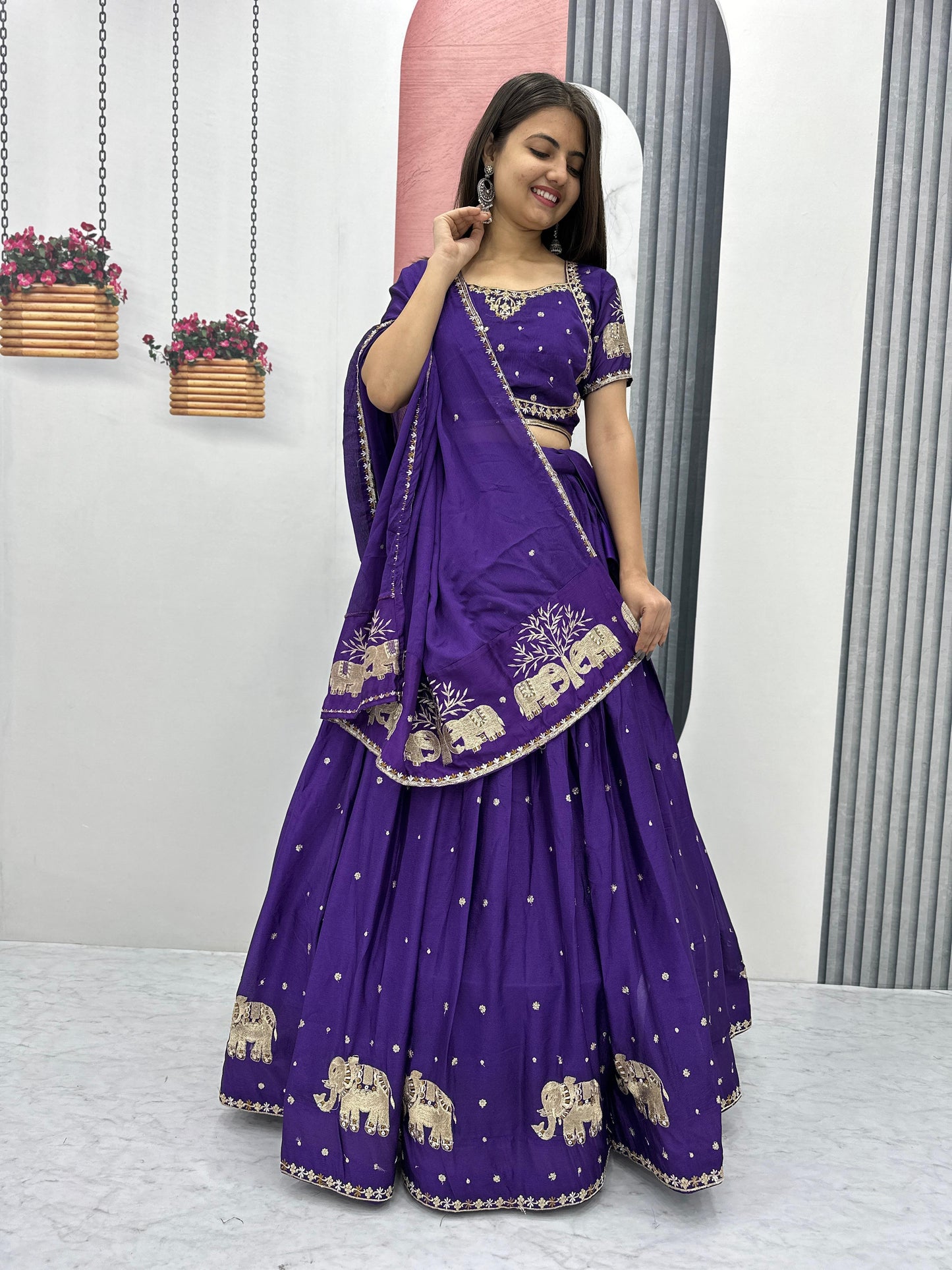 Wedding Wear lehenga choli Readymade Full stitched