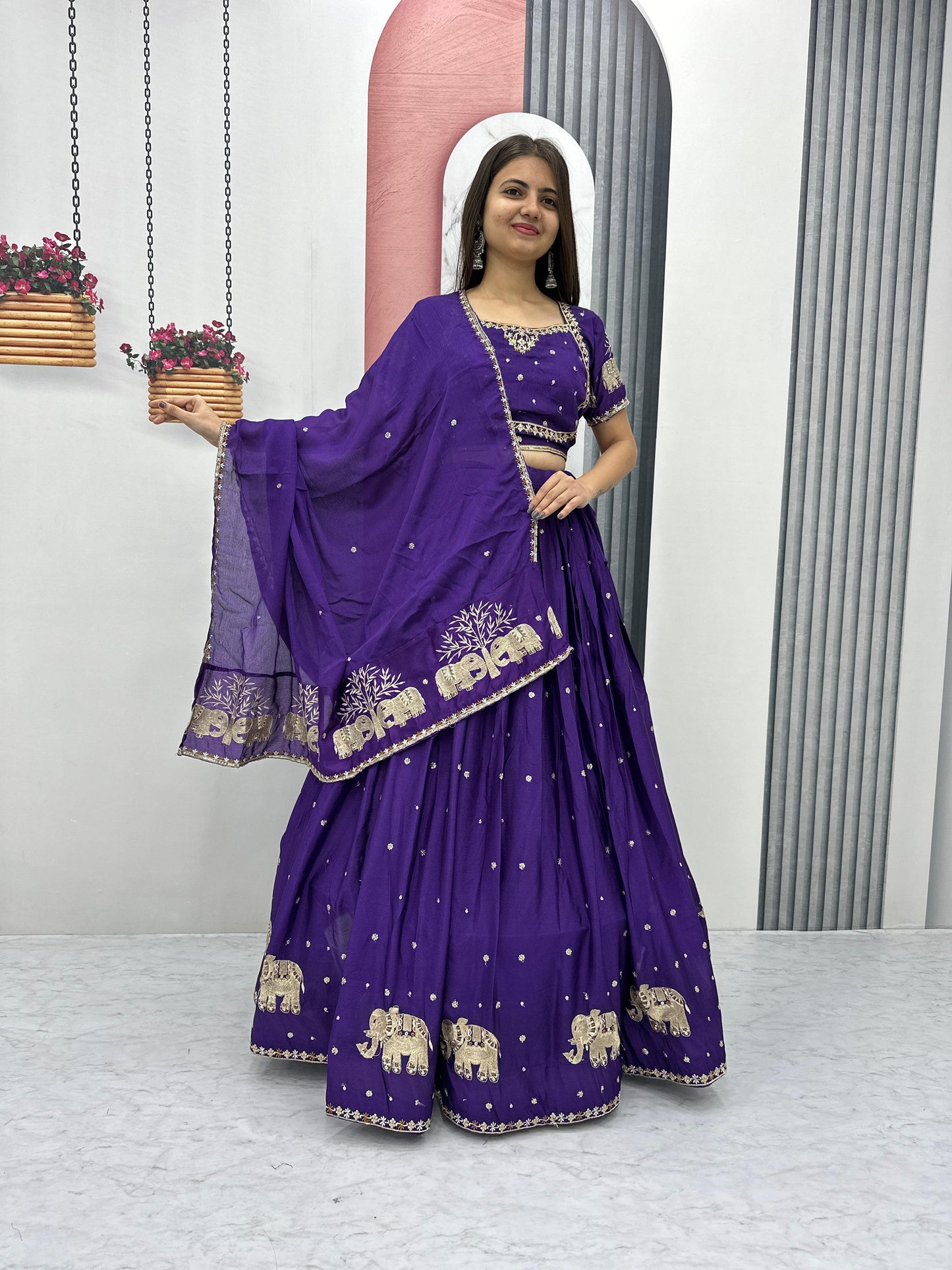 Wedding Wear lehenga choli Readymade Full stitched