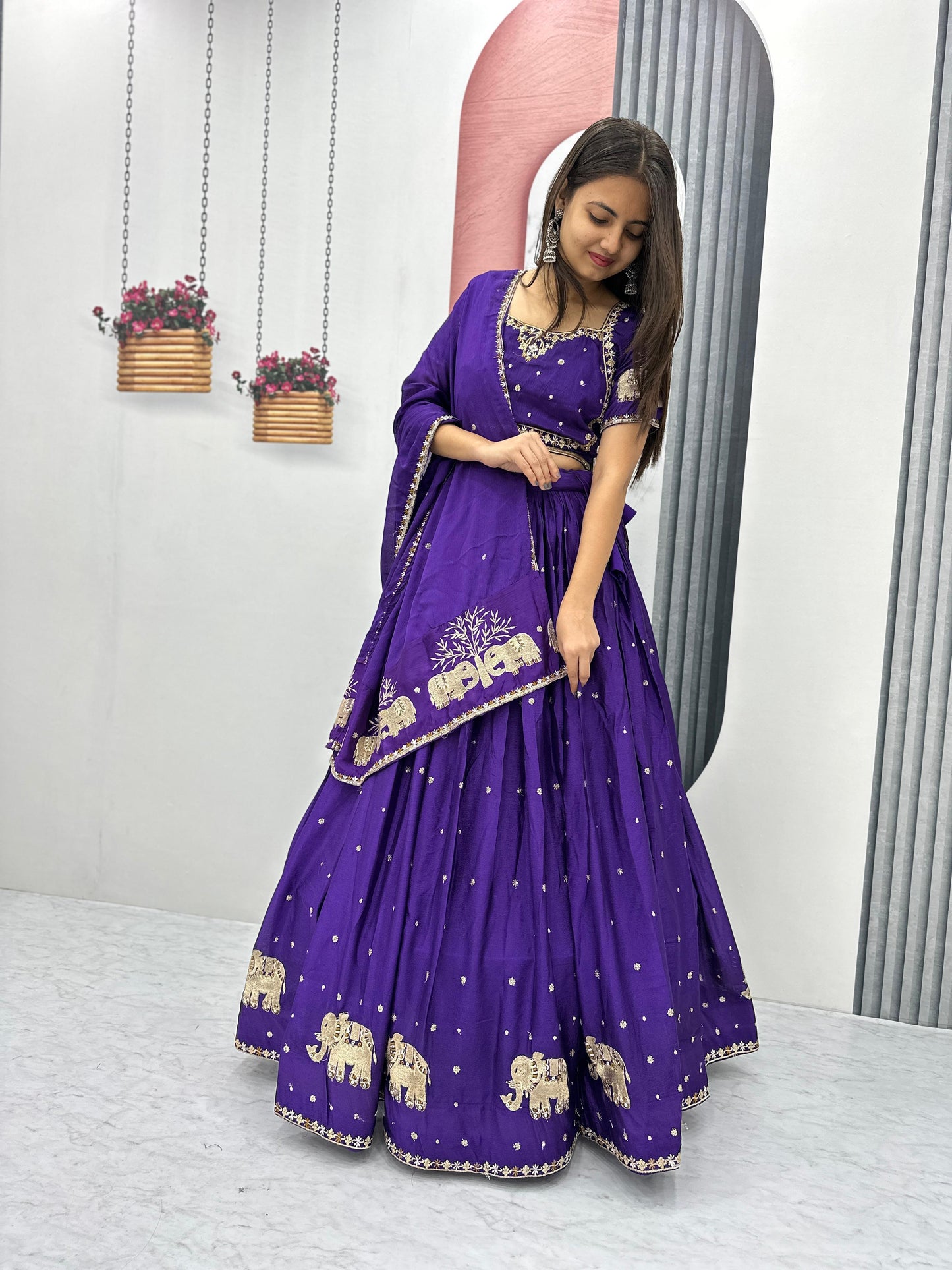 Wedding Wear lehenga choli Readymade Full stitched