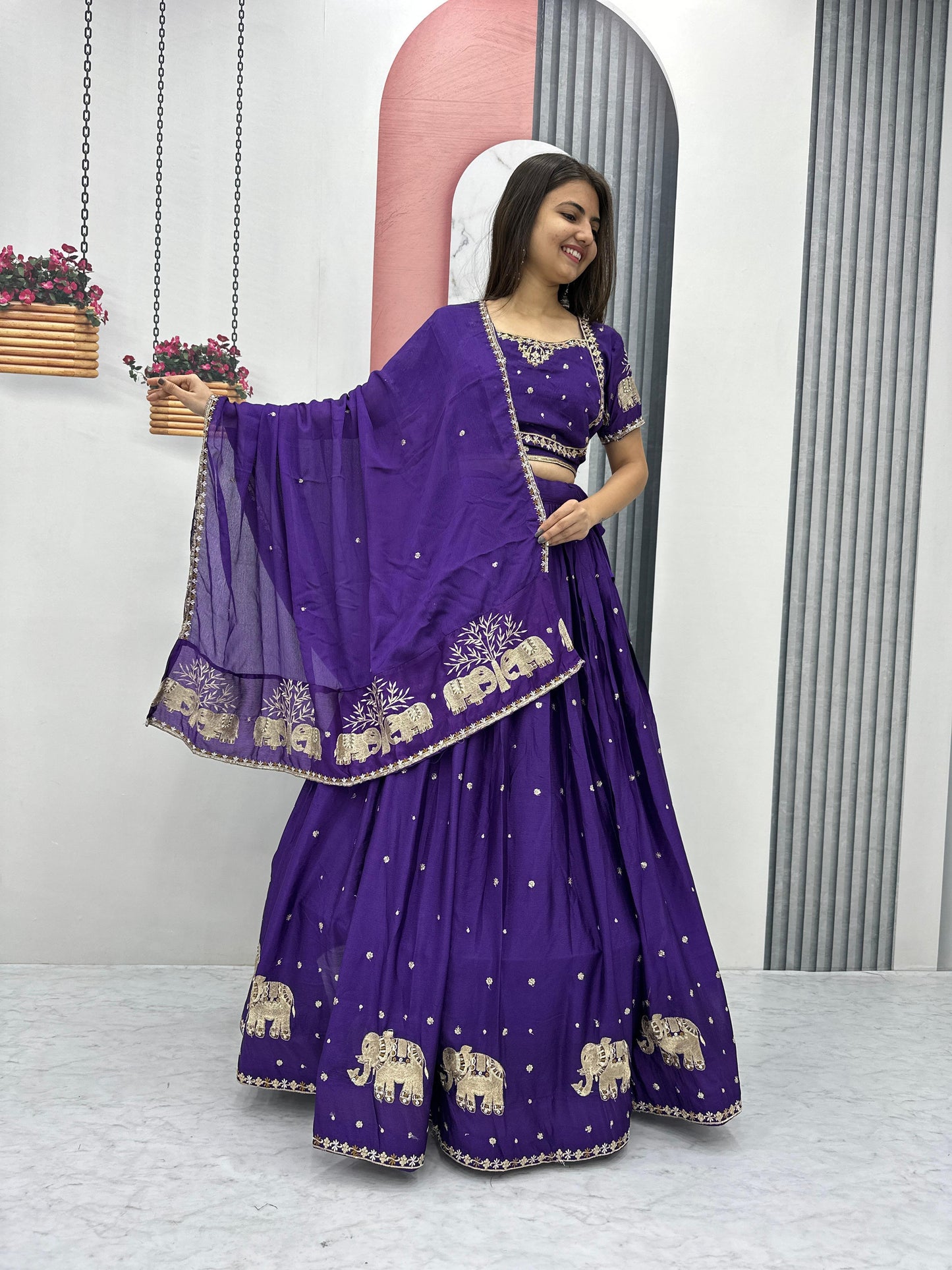 Wedding Wear lehenga choli Readymade Full stitched