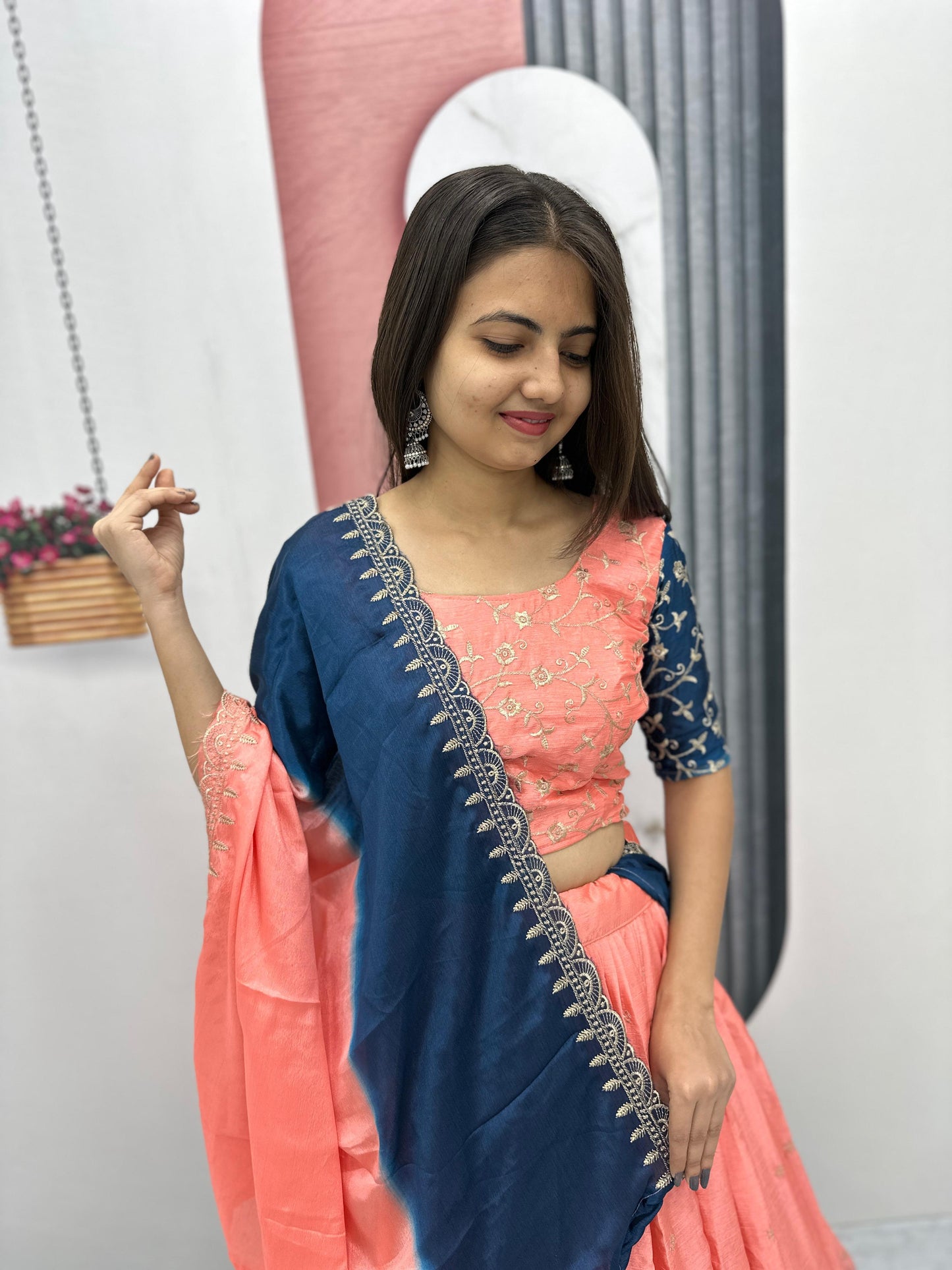 Wedding lehenga choli with Dupatta Readymade Indian Dress