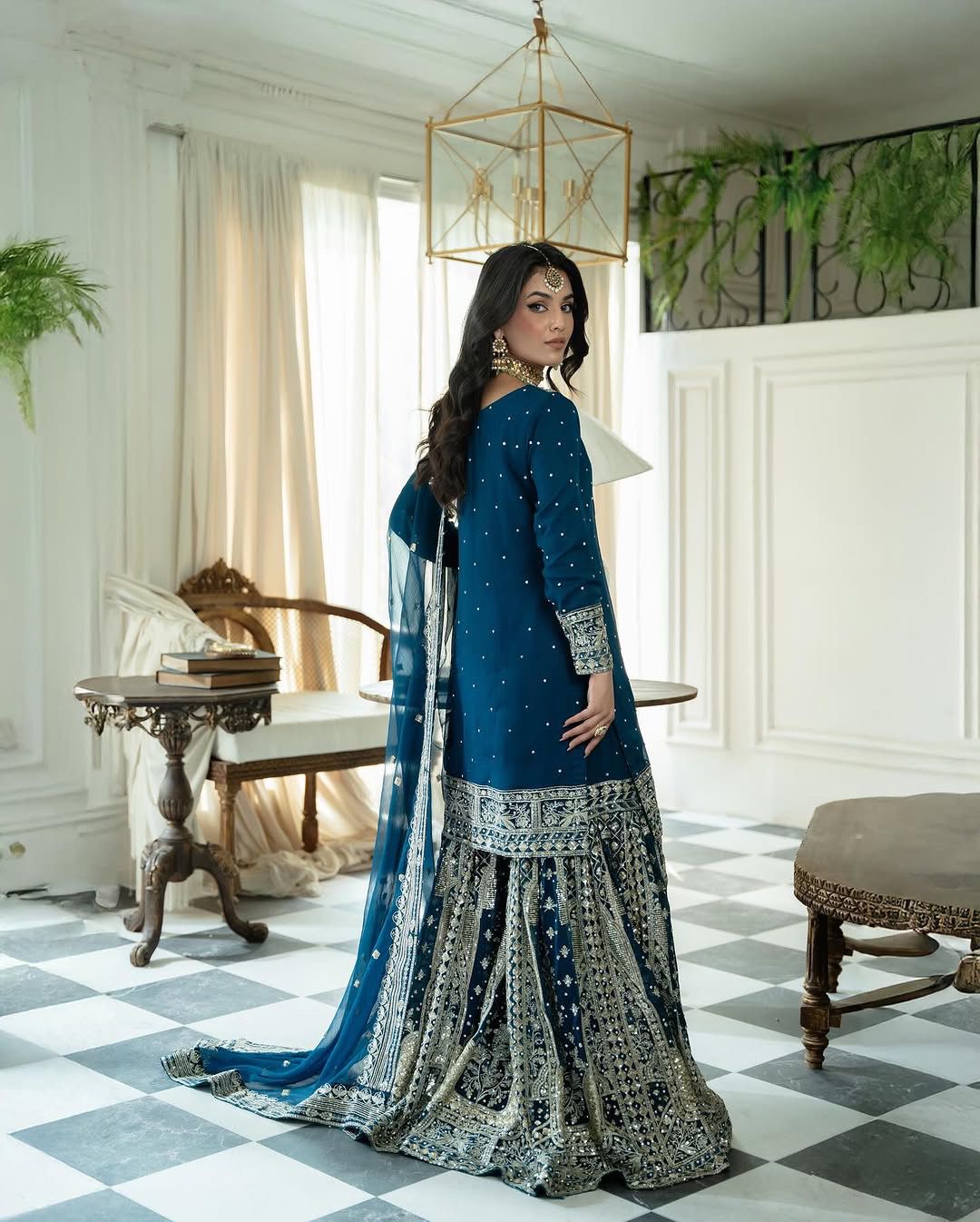 Indian Sharara Suit set Readymade Salwar Kameez Dress