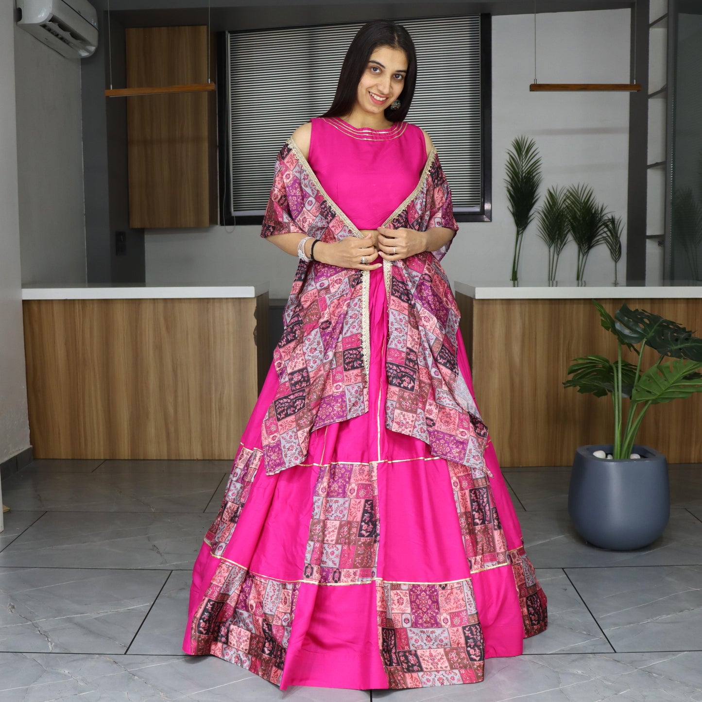 Lehenga Choli With Shrug Readymade For Wedding Party wear Skirt